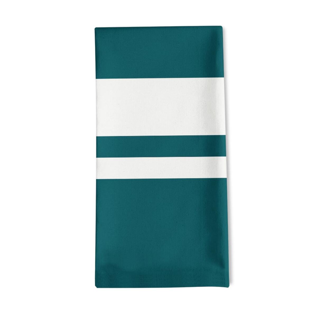 serviette de table coton vert 50x50 cm