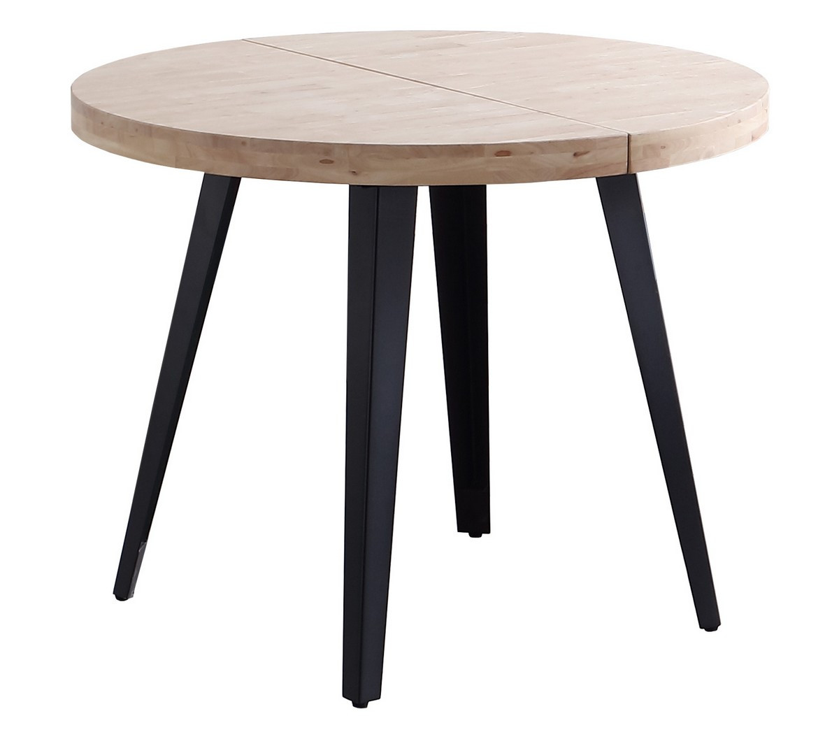 Table à manger ronde extensible 120-155x120cm Drawer - HOGARN
