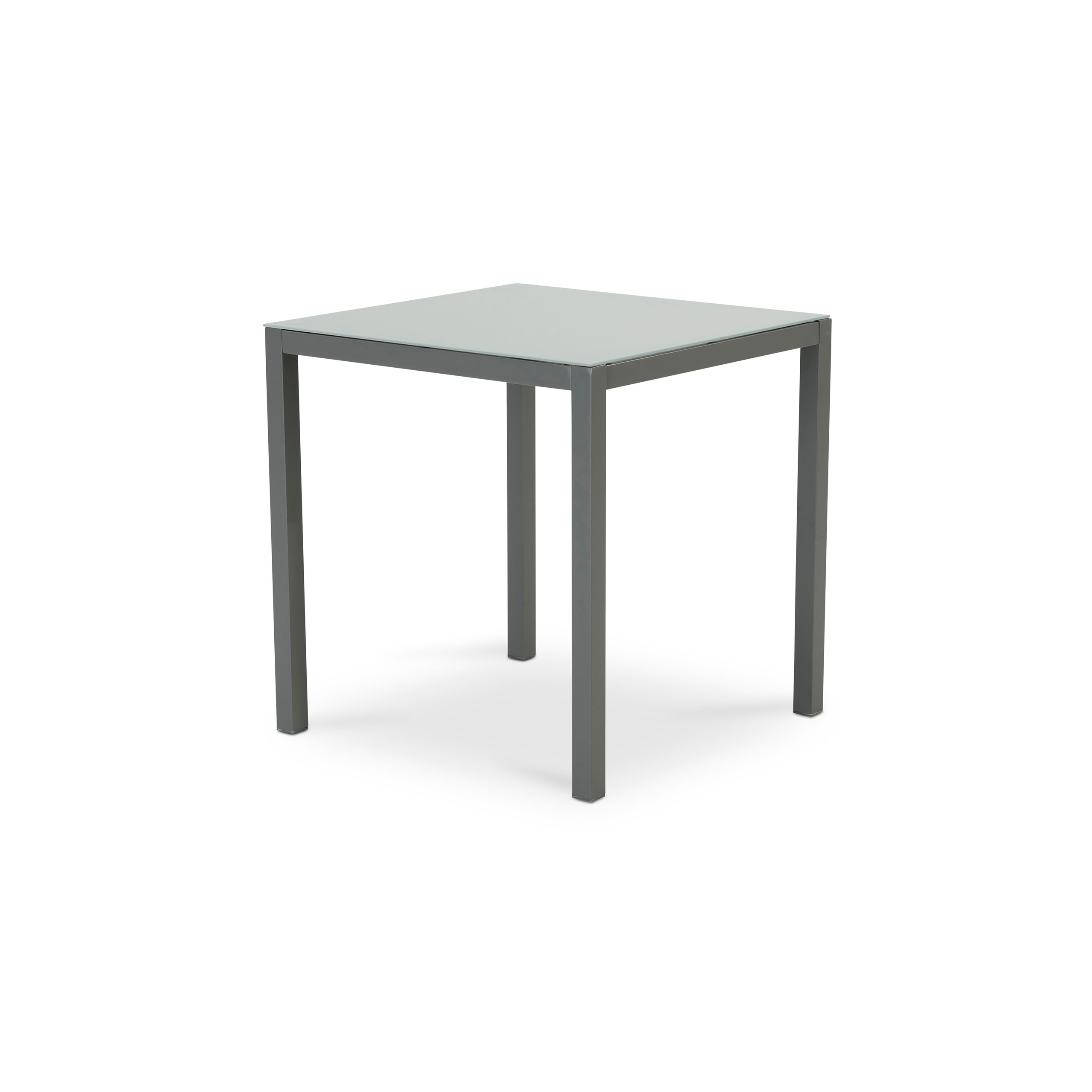 Table à manger / balcon 70×70 cm anthracite