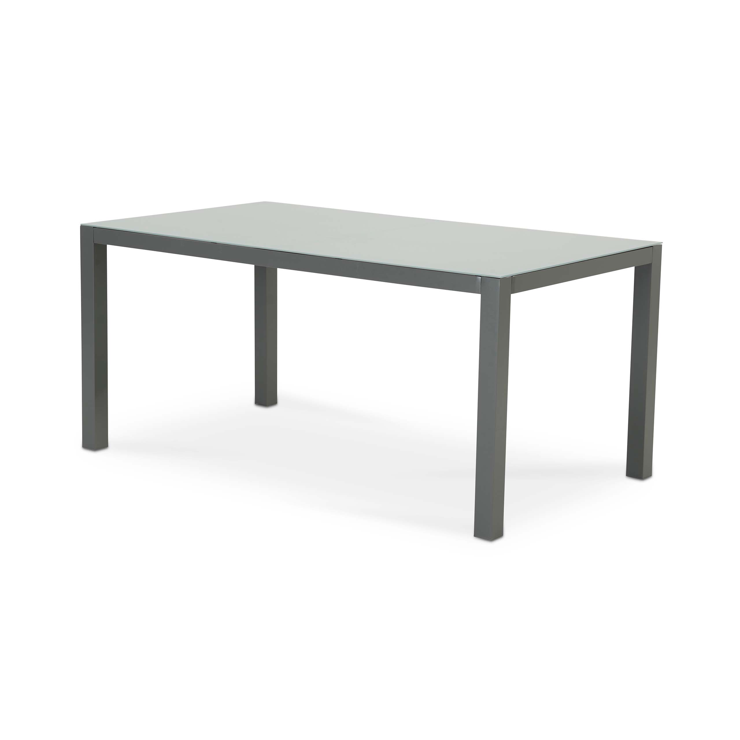 Table de salle à manger 160×90 cm anthracite