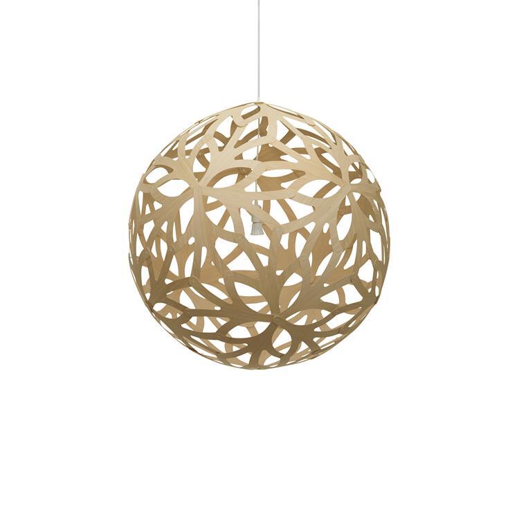 Suspension bambou diamètre 80cm bois