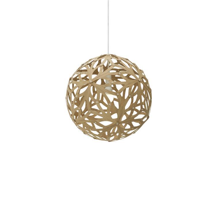 Suspension bambou diamètre 40cm bois