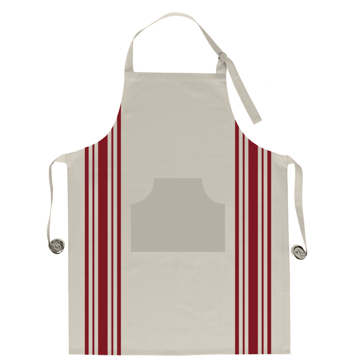 tablier de cuisine en coton  cardinal 70 x 90 cm