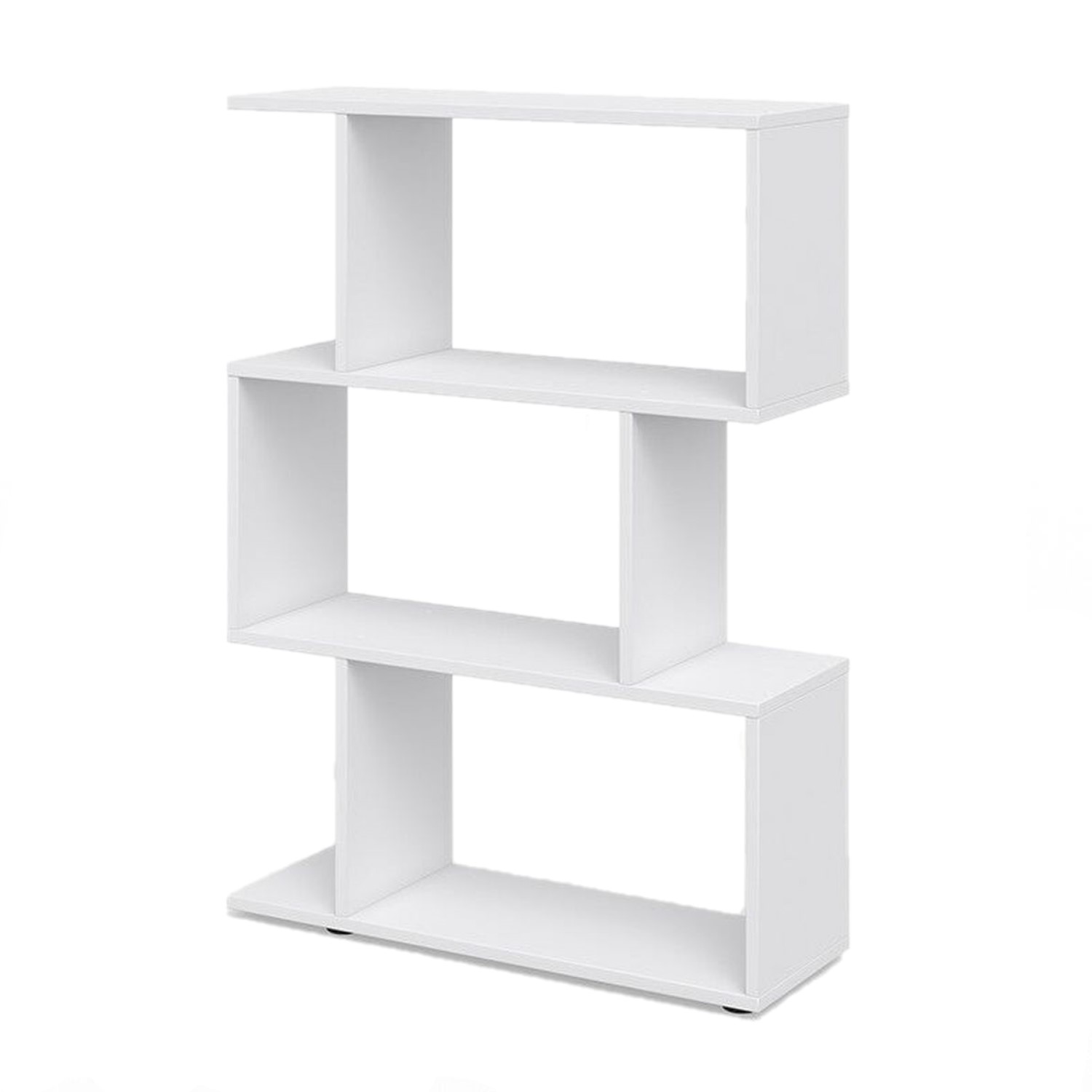 Etagère bibliothèque design blanc