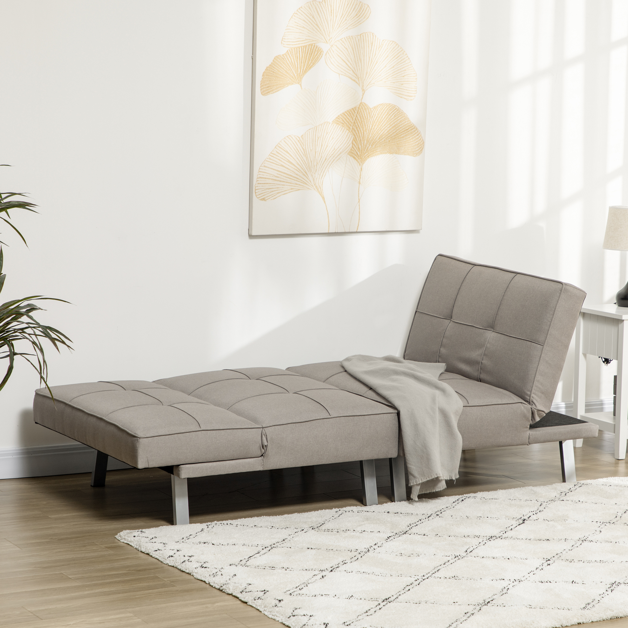 Canapé convertible Gris - Vue supplémentaire 2