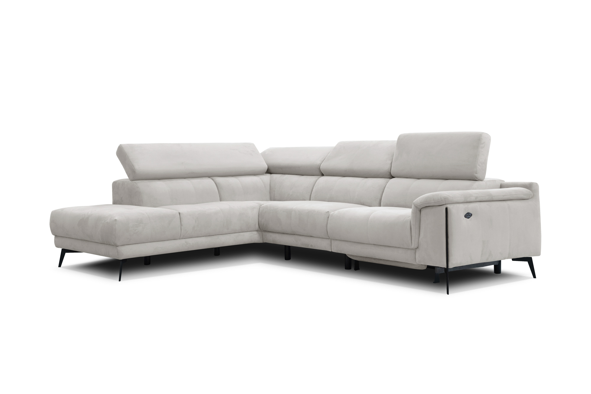 Matera - Canapé relax Gris - Vue supplémentaire 2