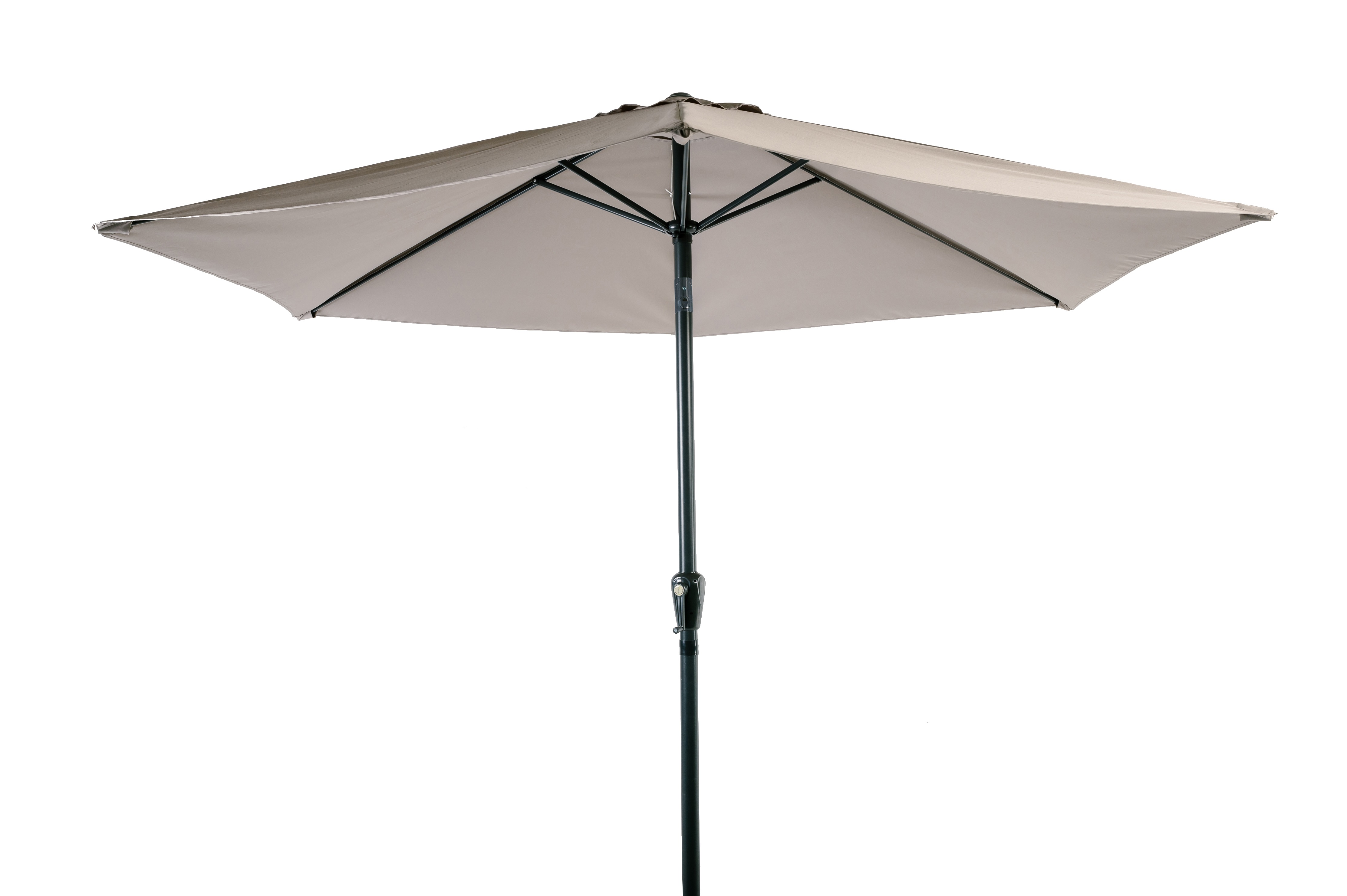 Parasol inclinable aluminium grège D3M