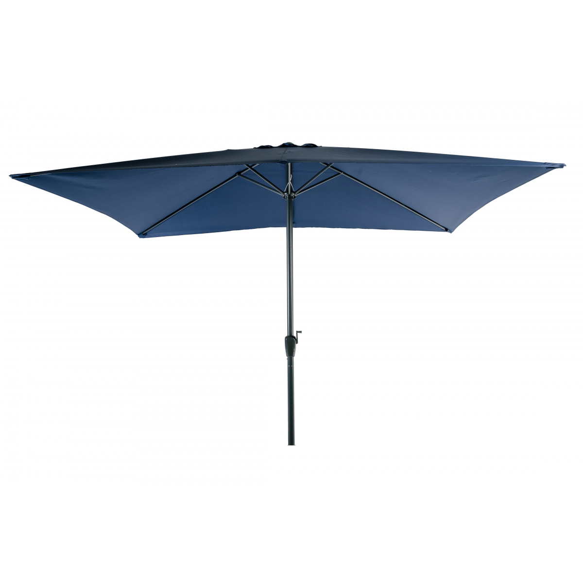 Parasol Rectangulaire Bleu Marine 2x3m 38mm - Aluminium