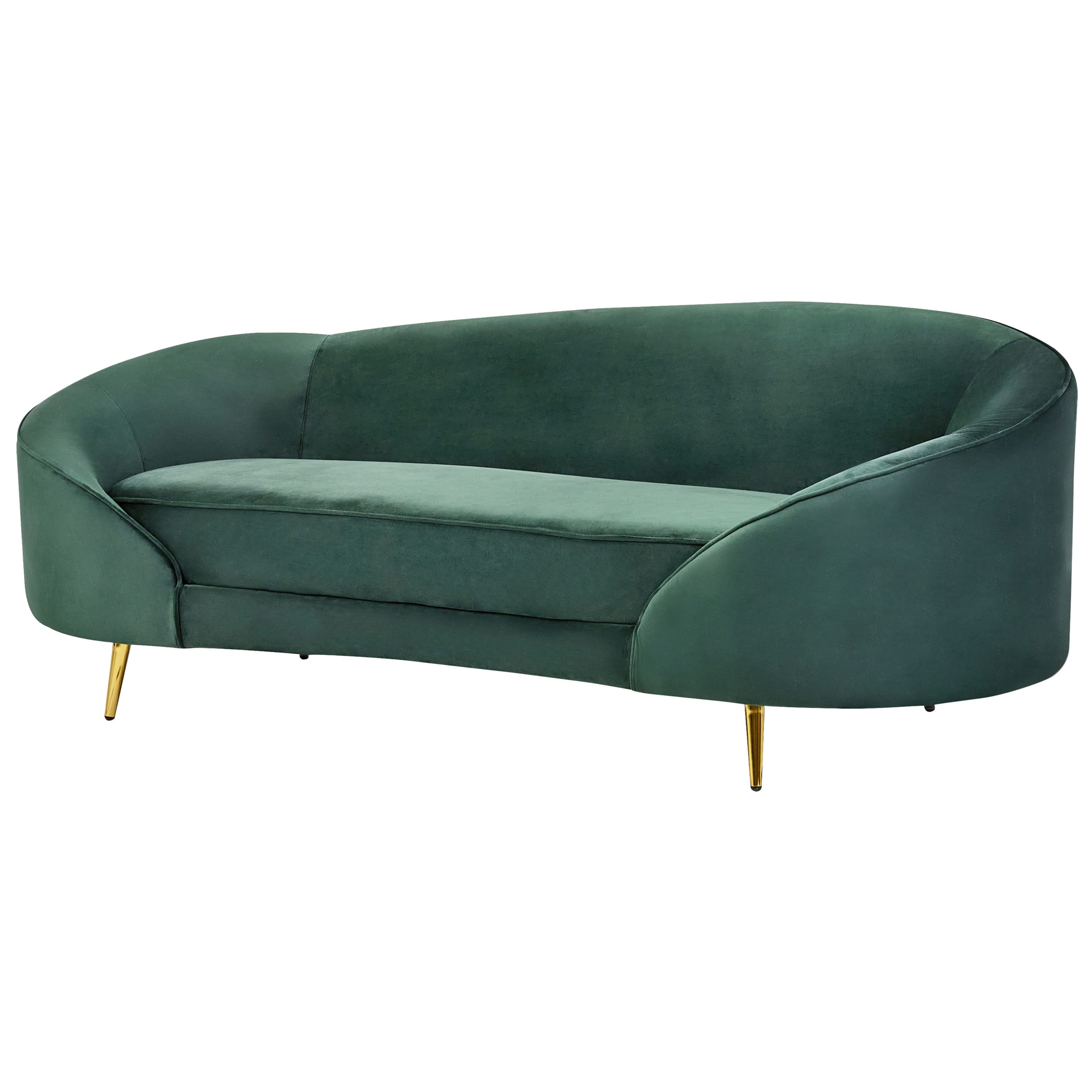 savar - Canapé velours Vert - Vue supplémentaire 2