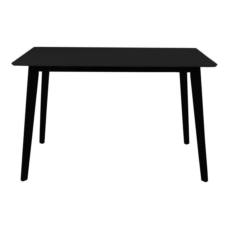 Table à manger 4 personnes en bois – Noir