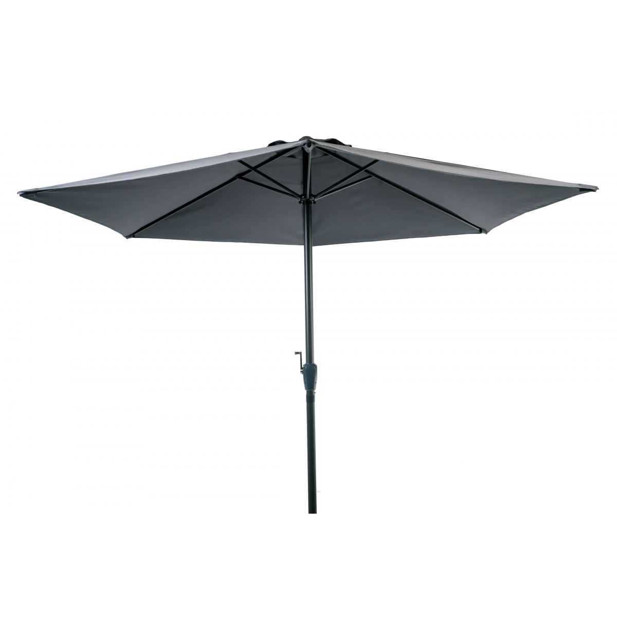 Parasol Rond 3M Gris Foncé 48mm - Aluminium