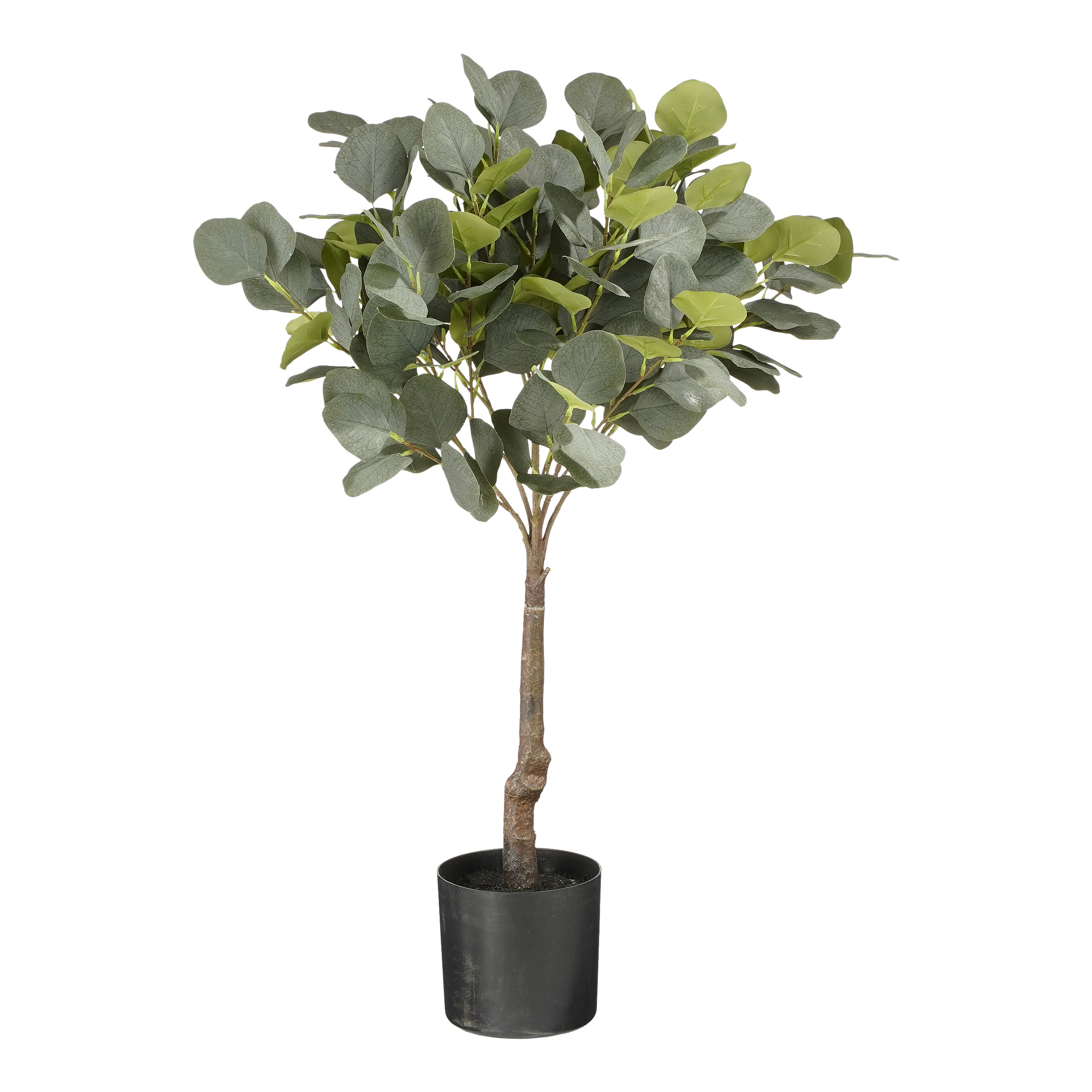 Eucalyptus artificielle vert en pot H75