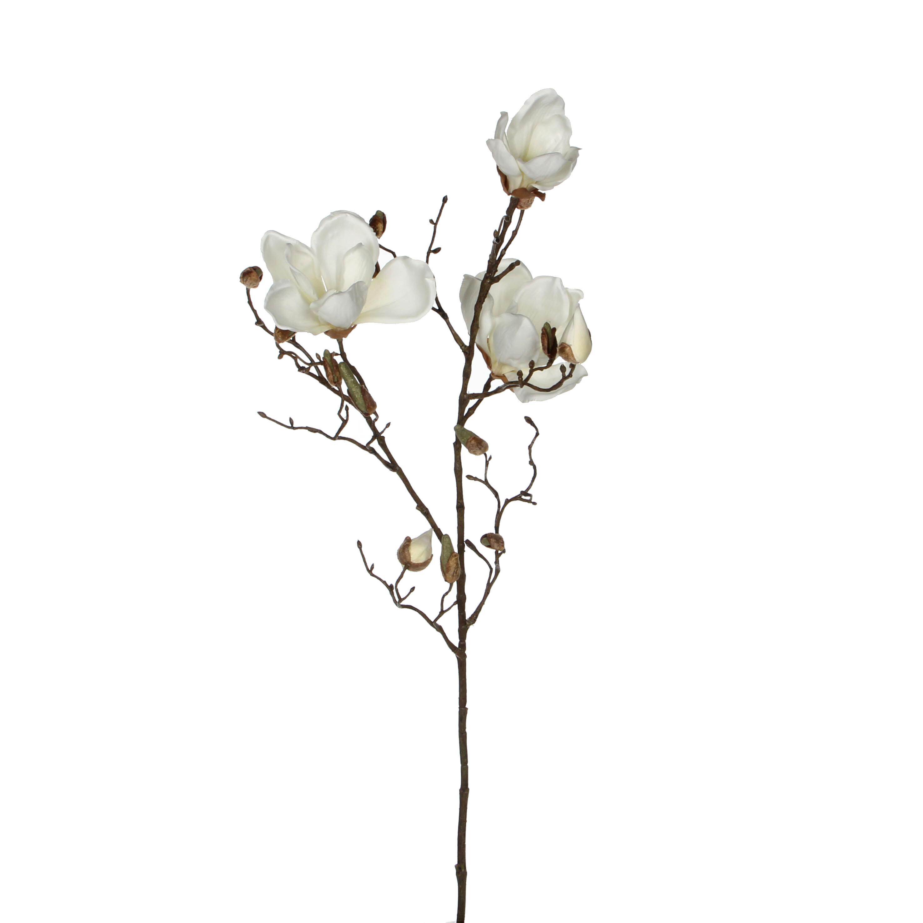 Magnolia artificielle blanc H88