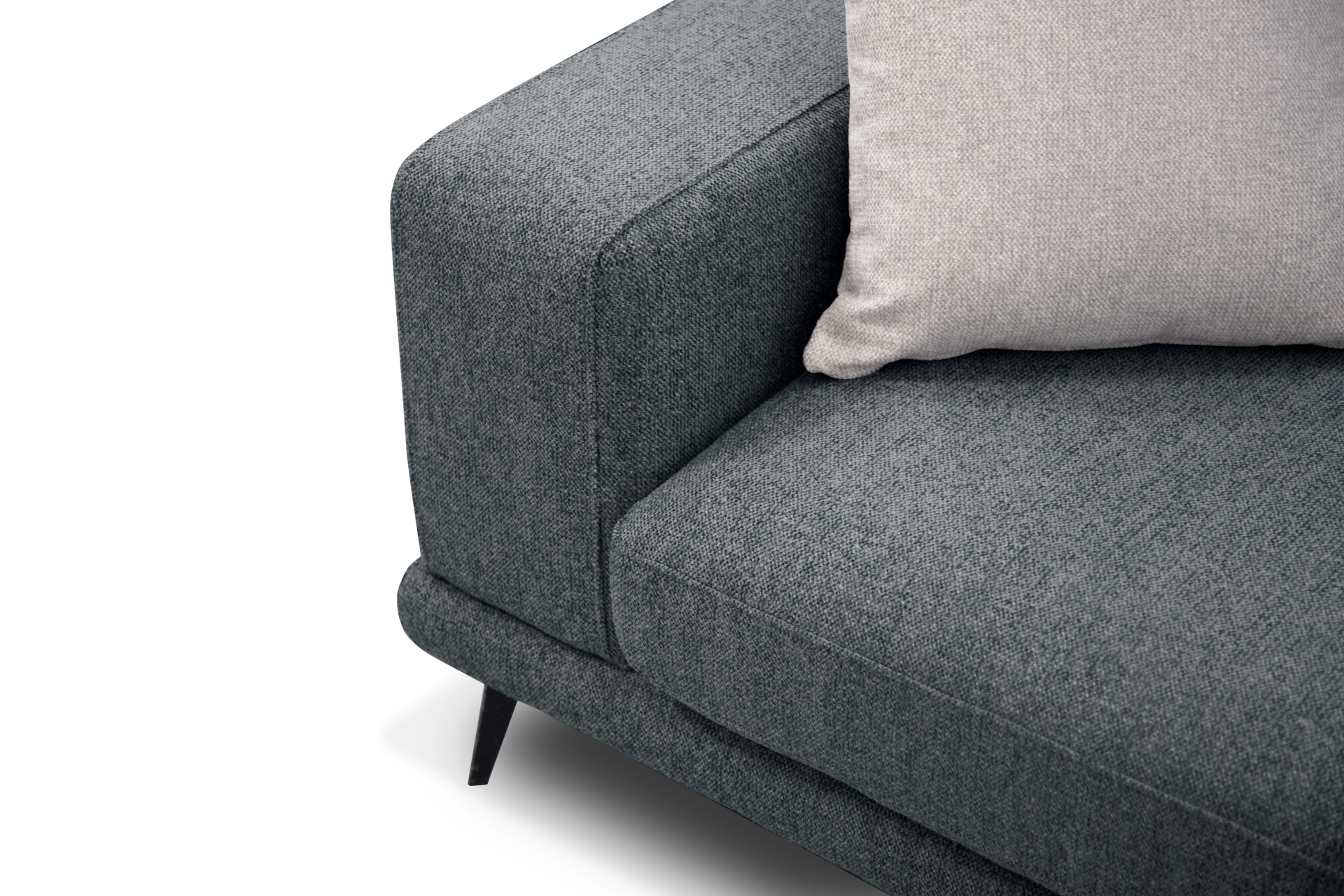 Mediolane - Canapé Gris - Vue supplémentaire 2