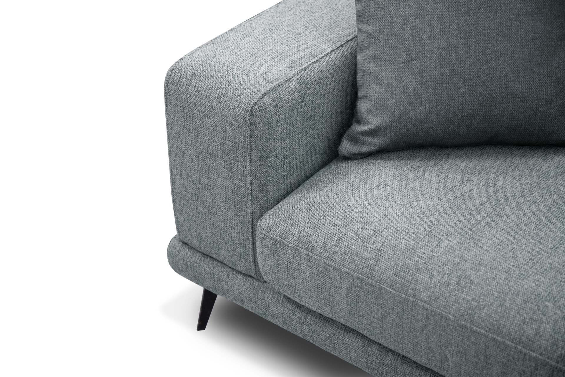 Mediolane - Canapé Gris - Vue supplémentaire 2