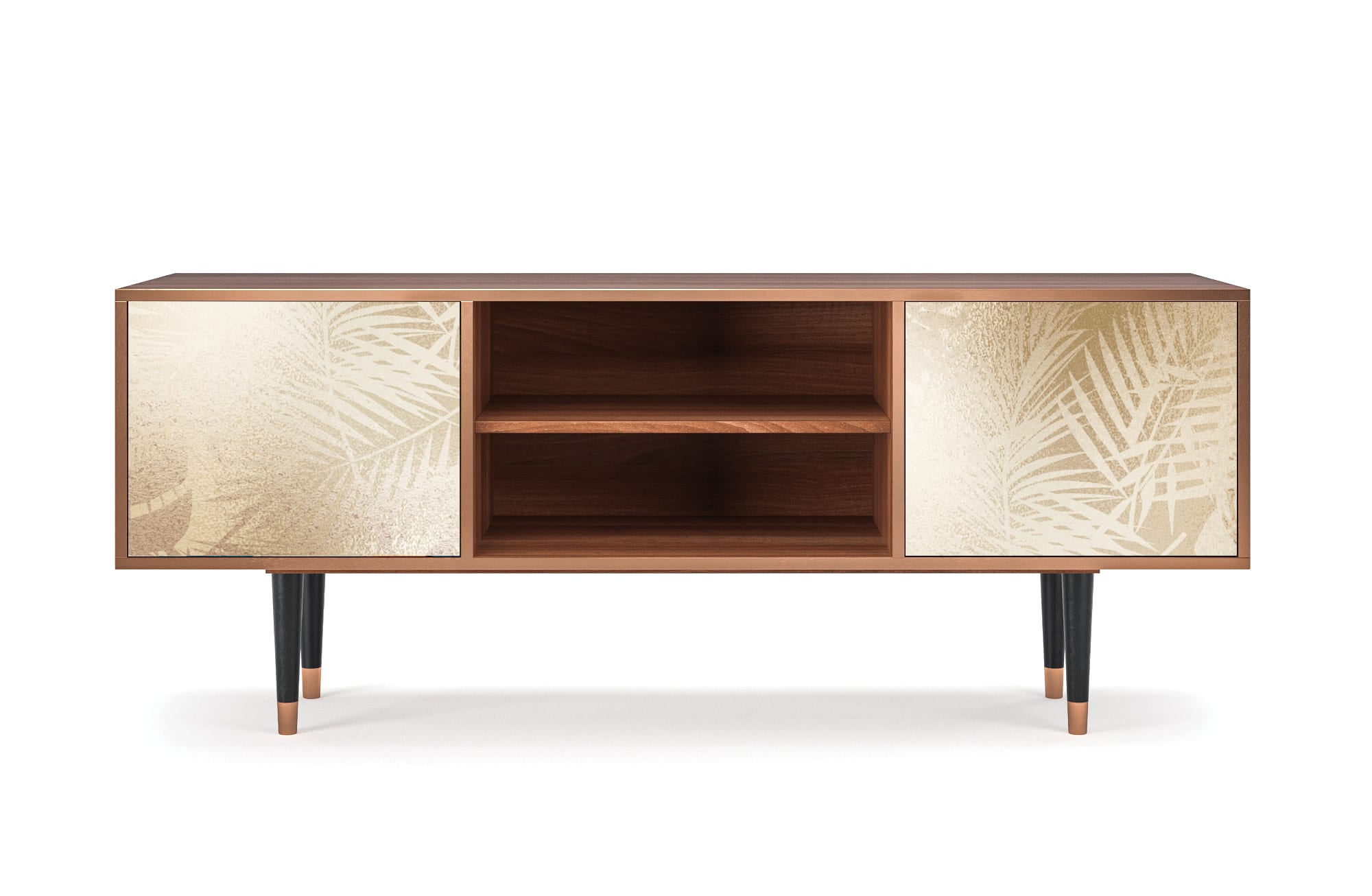 Meuble TV  sable 2 portes L 170 cm