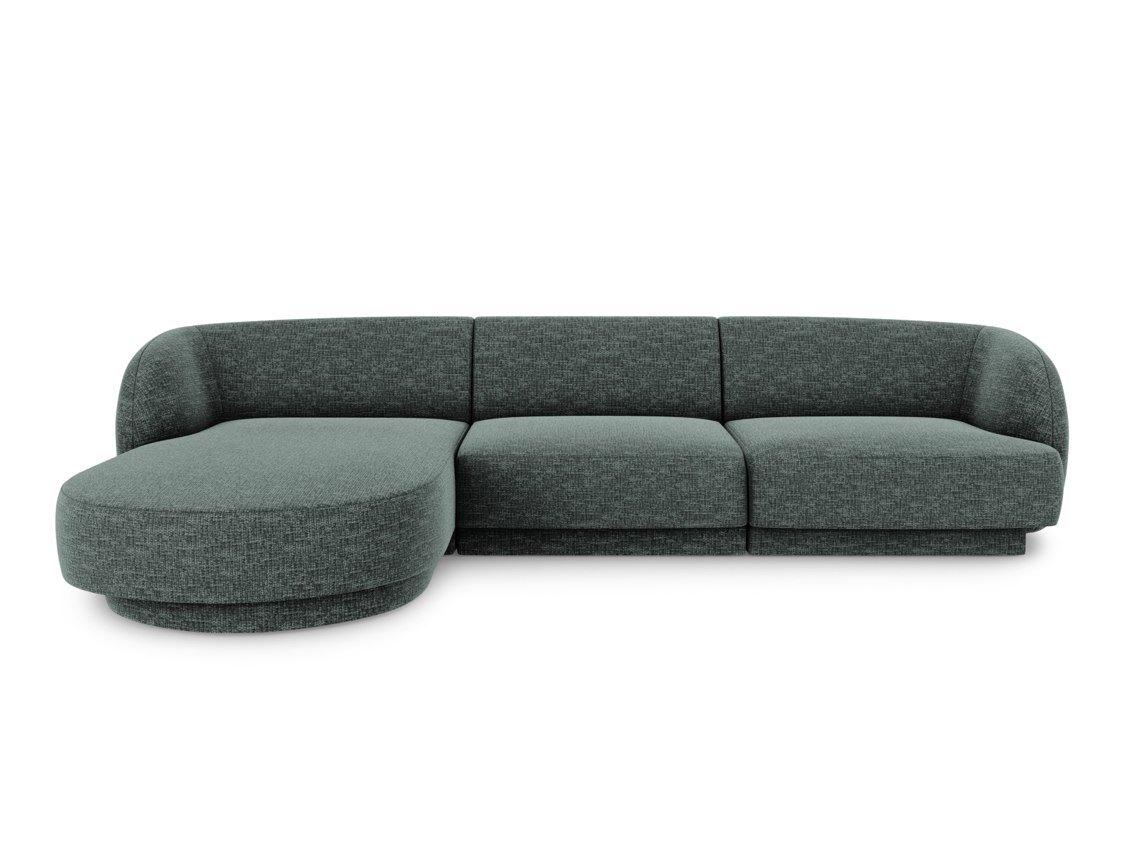 Canapé d'angle 4 places Tissu Moderne Confort Promotion