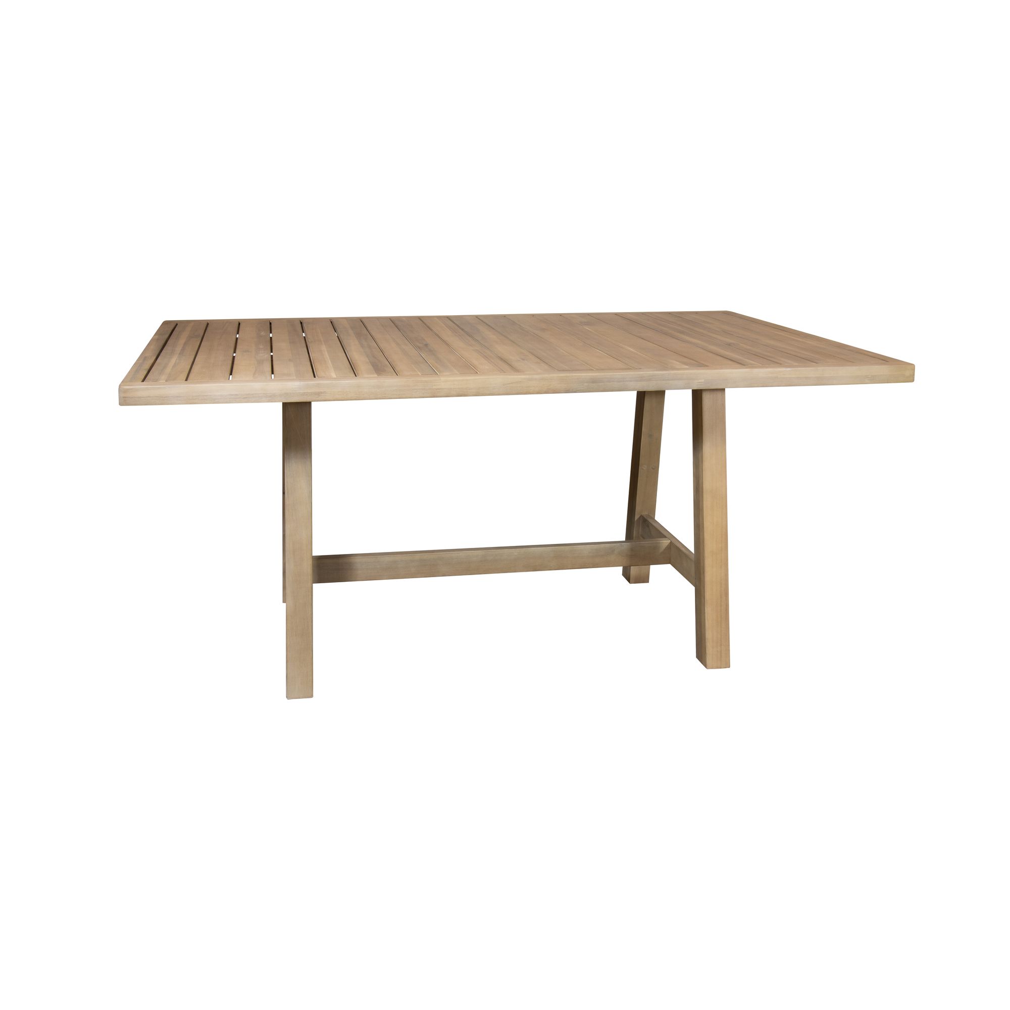 Table en bois d'acacia massif 170cm