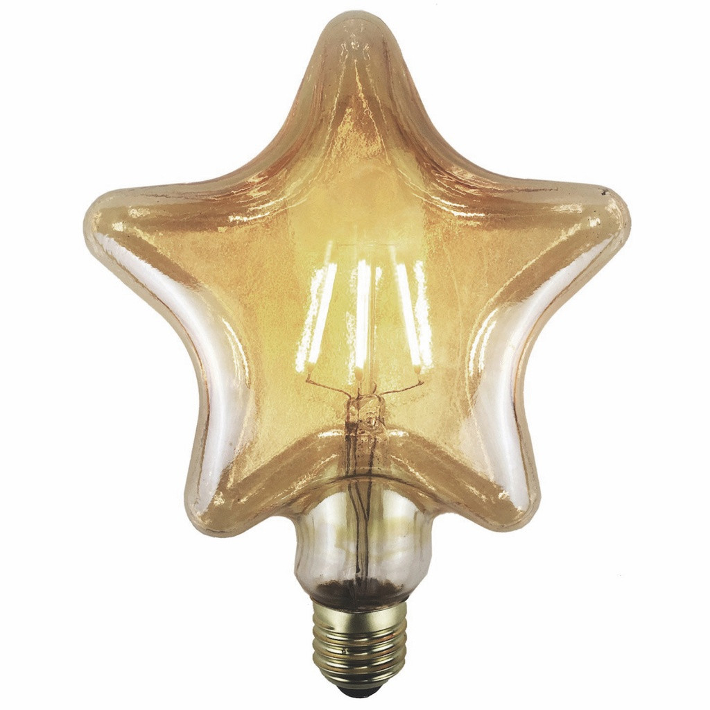 Ampoule Led Rétro Edison Étoile