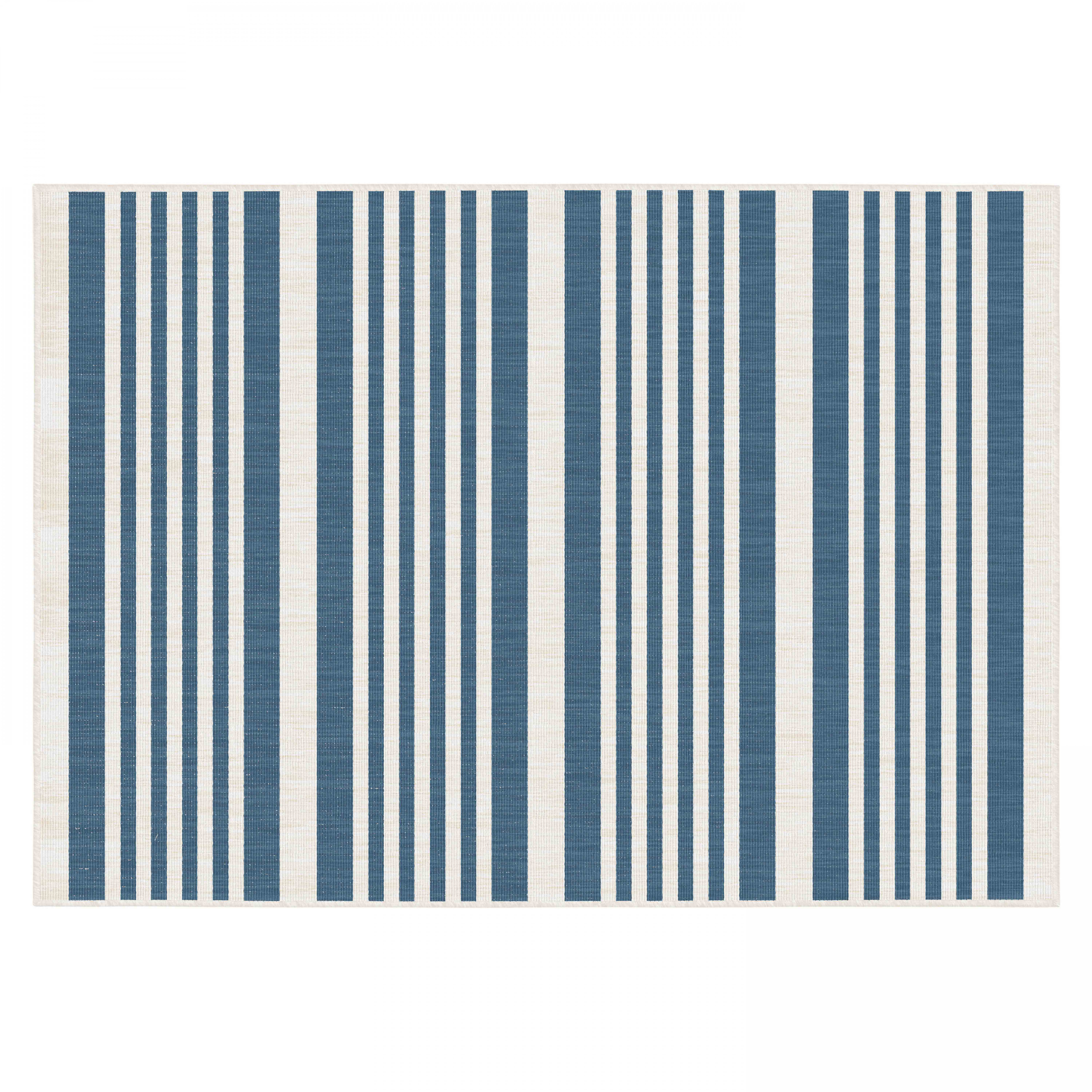 Tapis d'extérieur en polypropylène 160 x 230 cm bleu