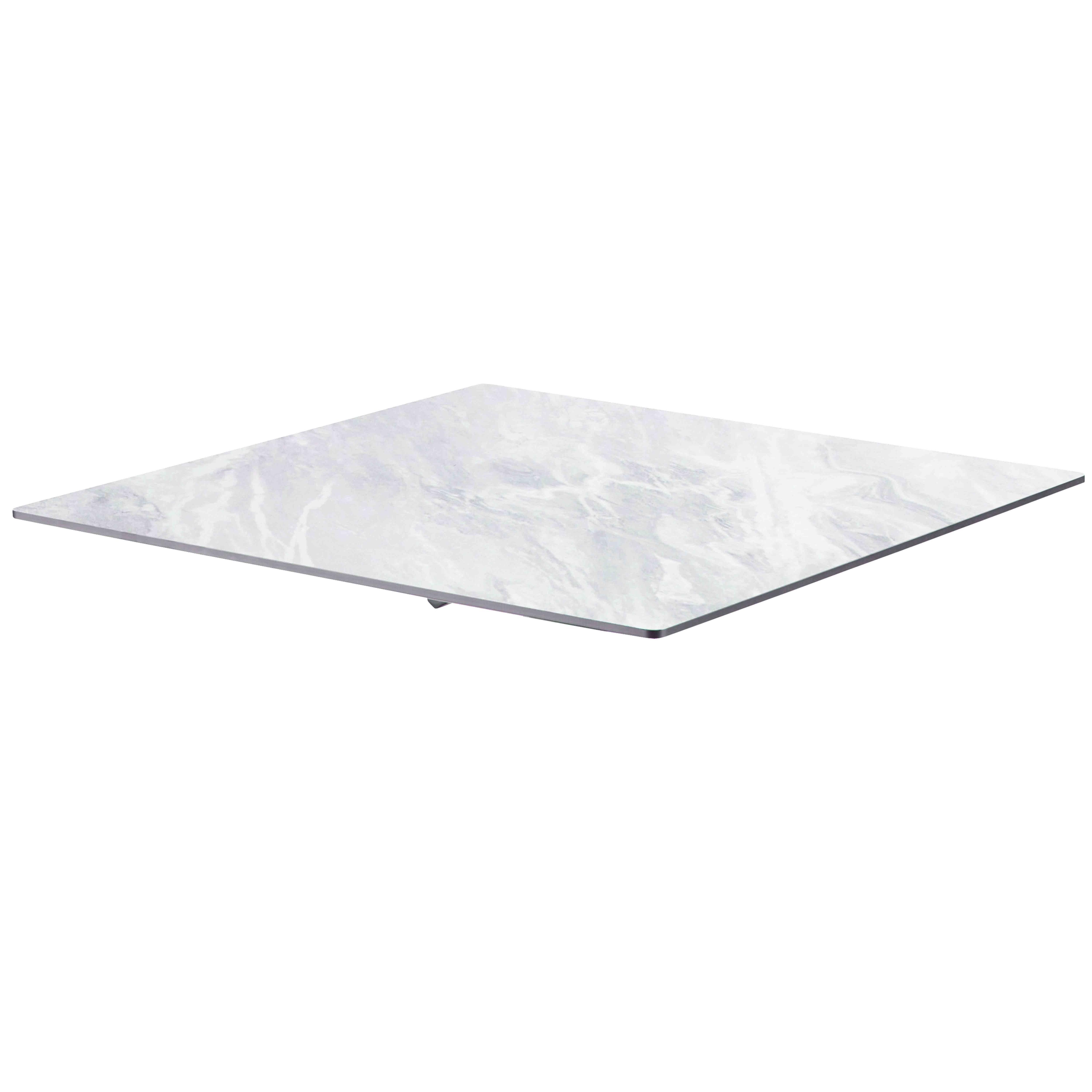plateau de table stratifié  60x60 cm marbre