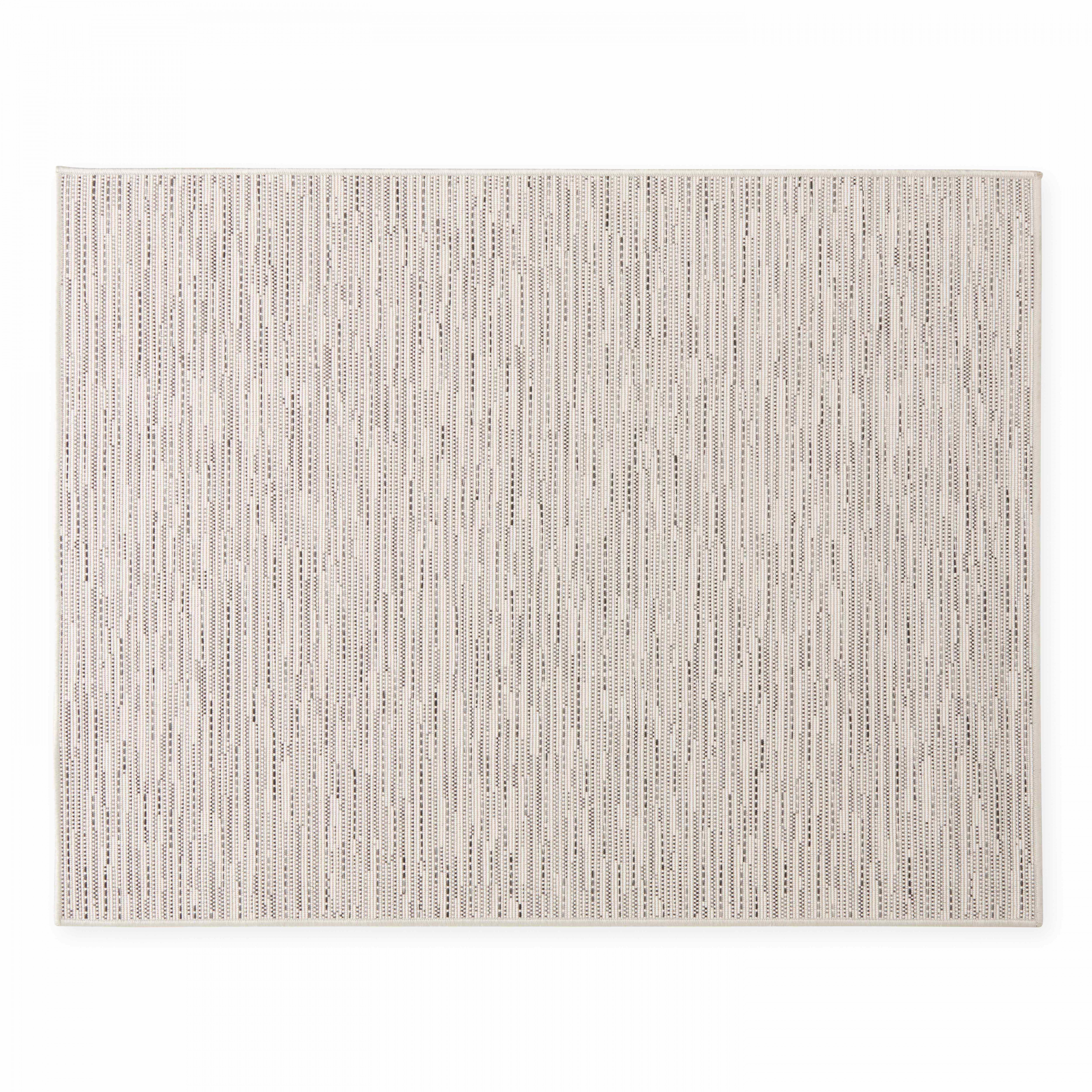 Tapis rectangulaire en polypropylène 120x160 cm sable