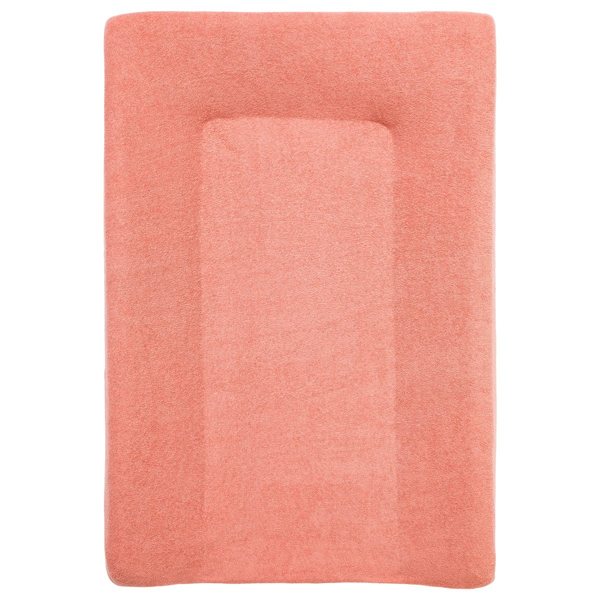 Housse de matelas à langer bébé rose en coton 50x70 cm