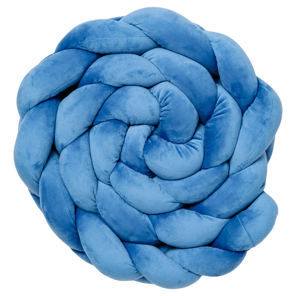 Tresse de décoration bébé bleu en velours 200 cm