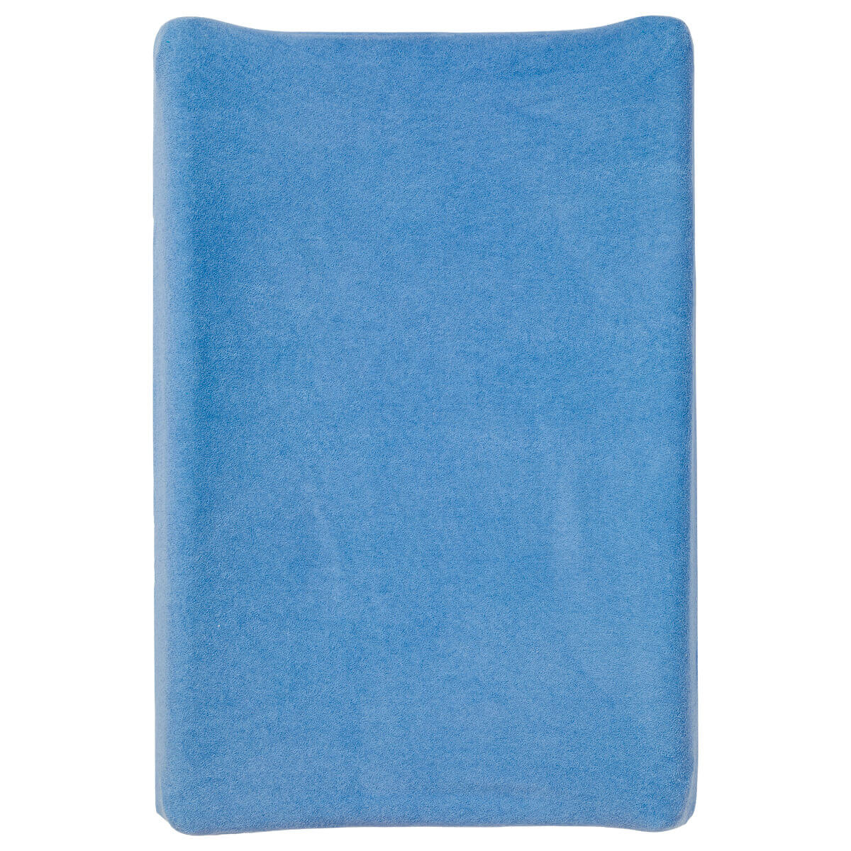 housse de matelas à langer bébé bleu en coton 50x70 cm