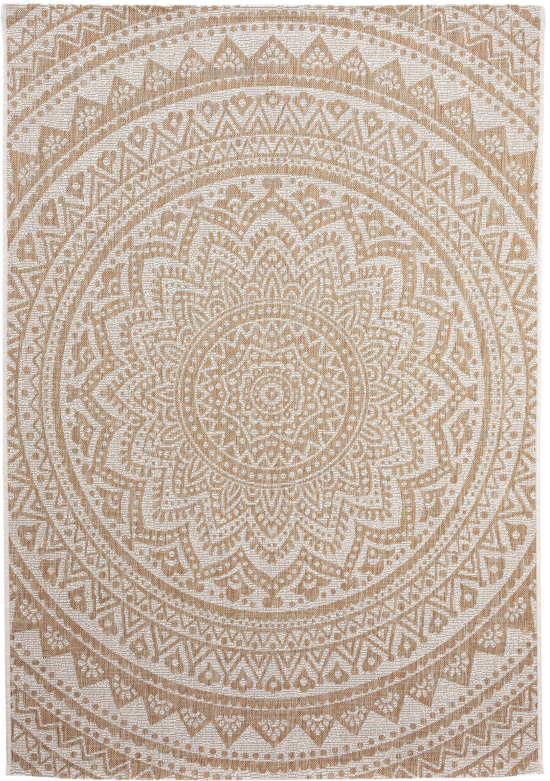 Tapis d'extérieur & intérieur crème/beige 200x290