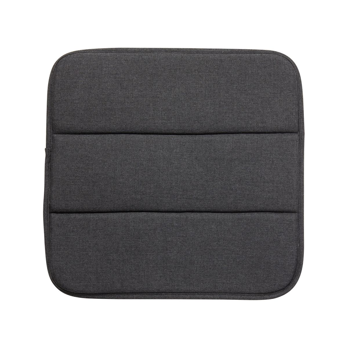 Galette d'assise extérieure gris foncé