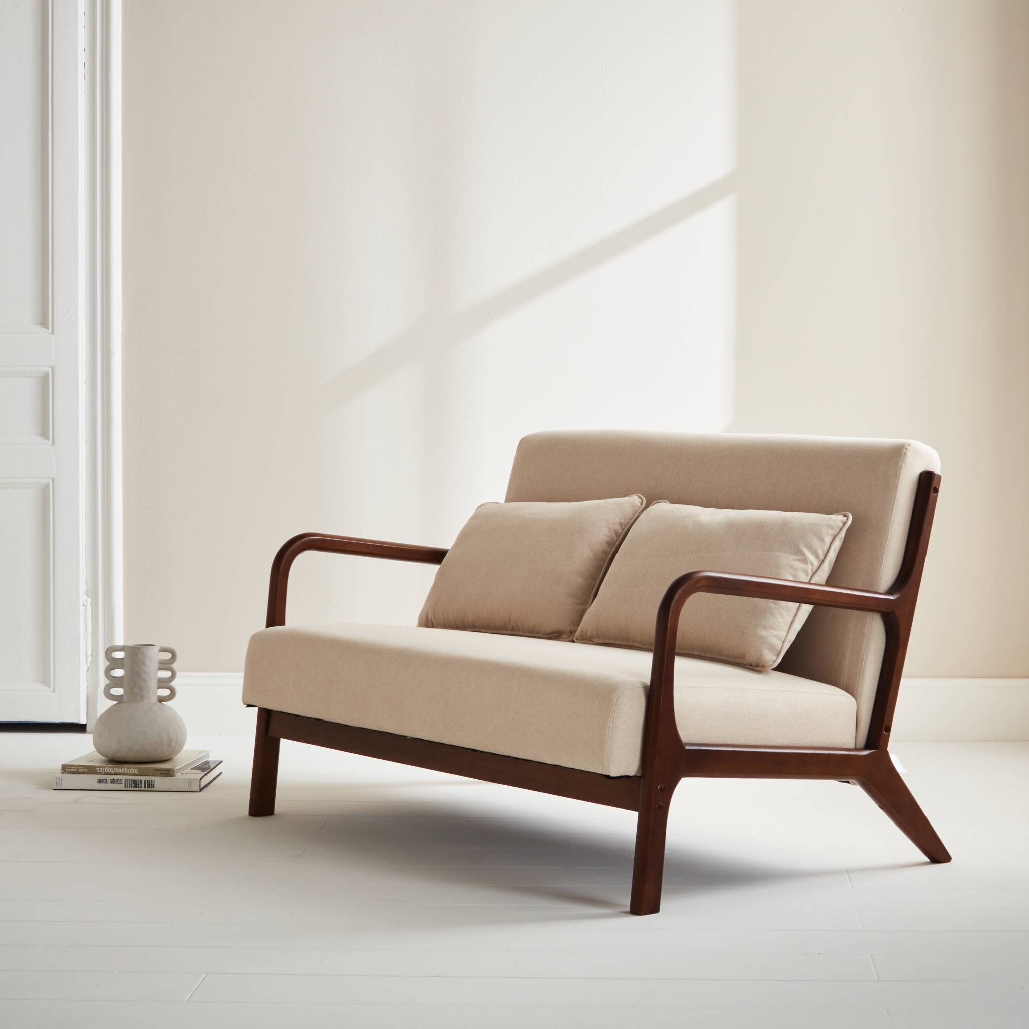 lorens - Canapé Beige - Vue supplémentaire 2