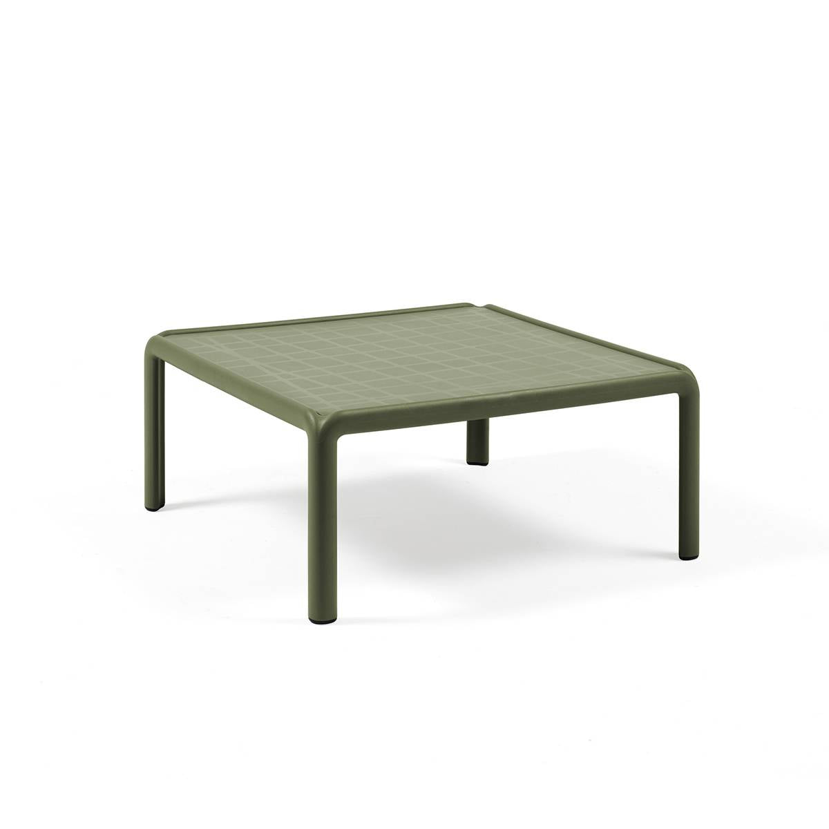 Table basse Plastique vert 70x32x70 cm