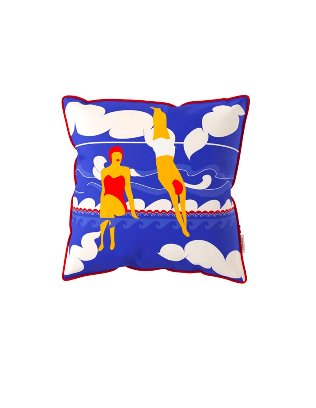 Coussin Signature 45x45cm Baigneuse