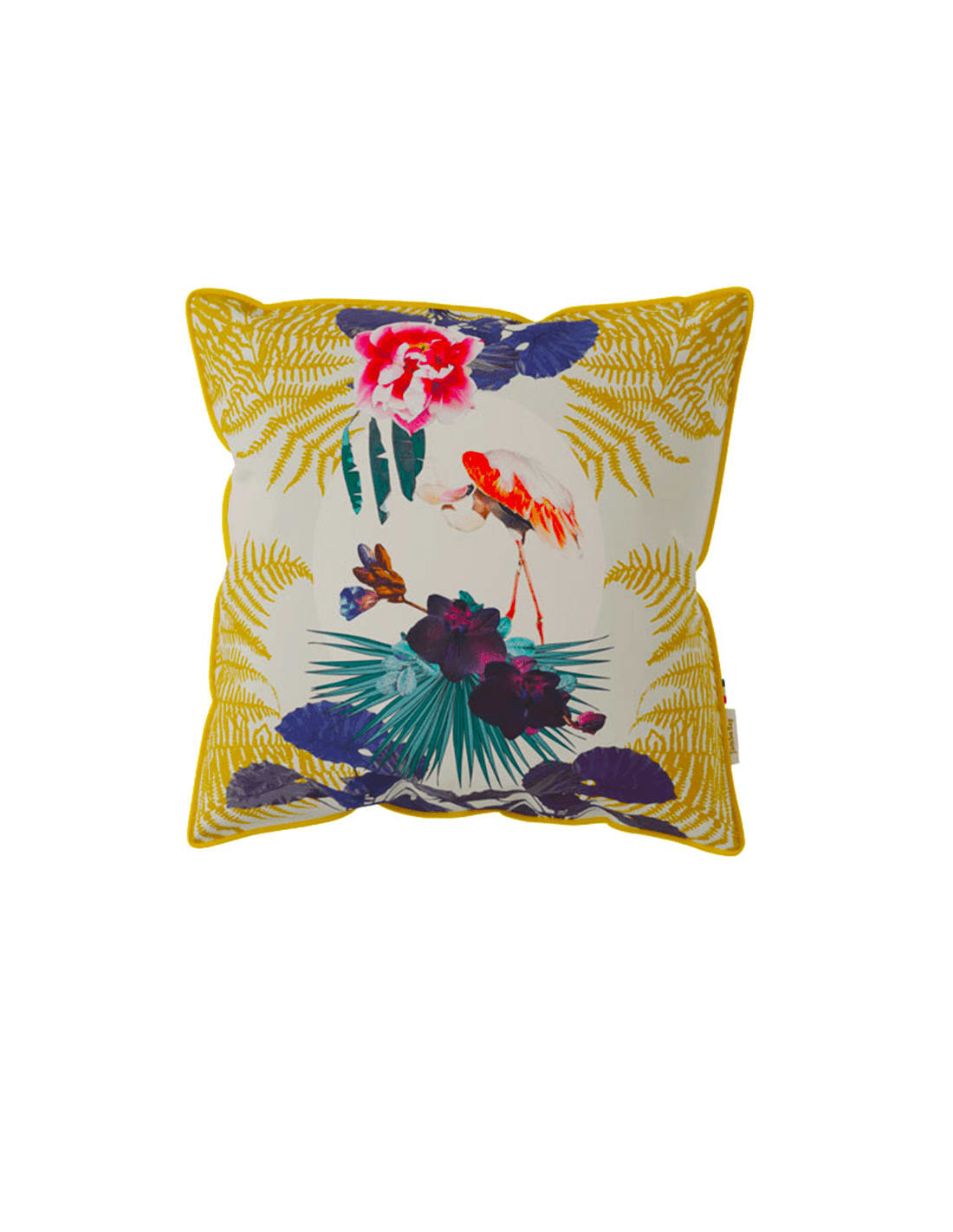 Coussin Signature 45x45cm Black Orchid Leaf
