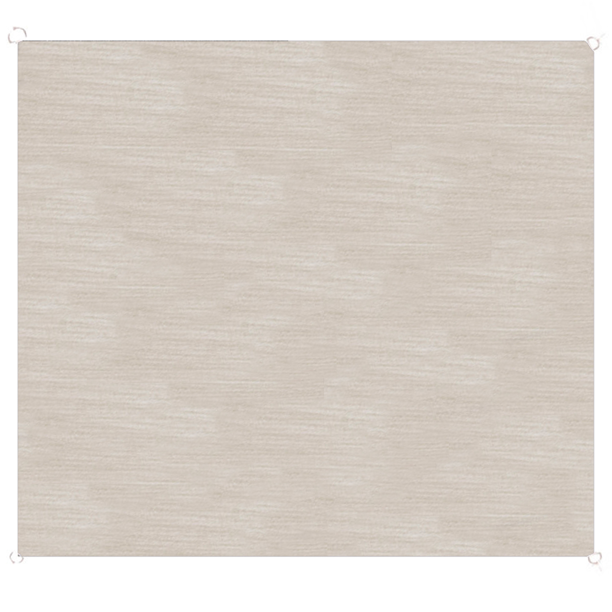 Toile ombrage polyéthylène carrée beige crème 300x300cm