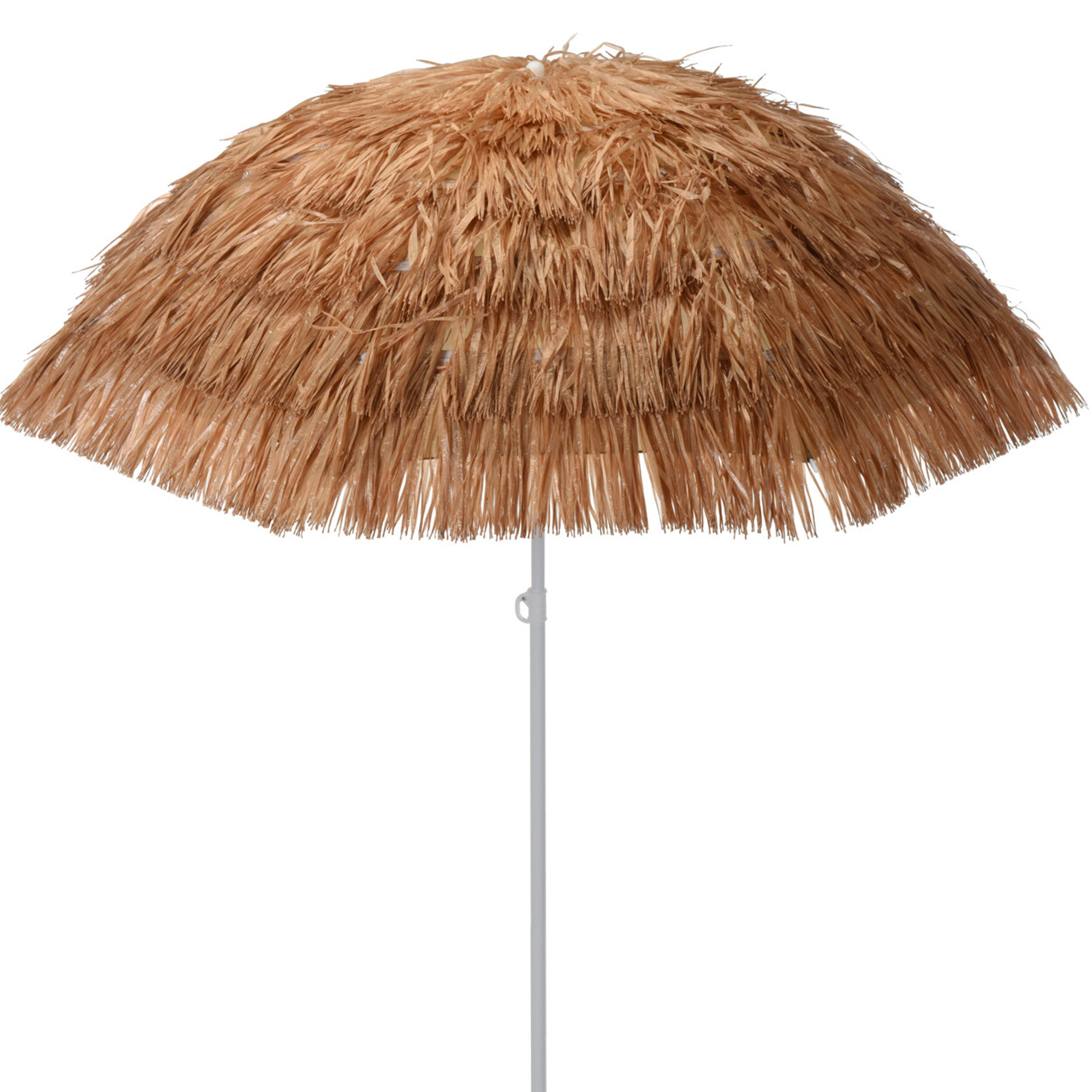 Parasol à franges raphia diamètre 180cm