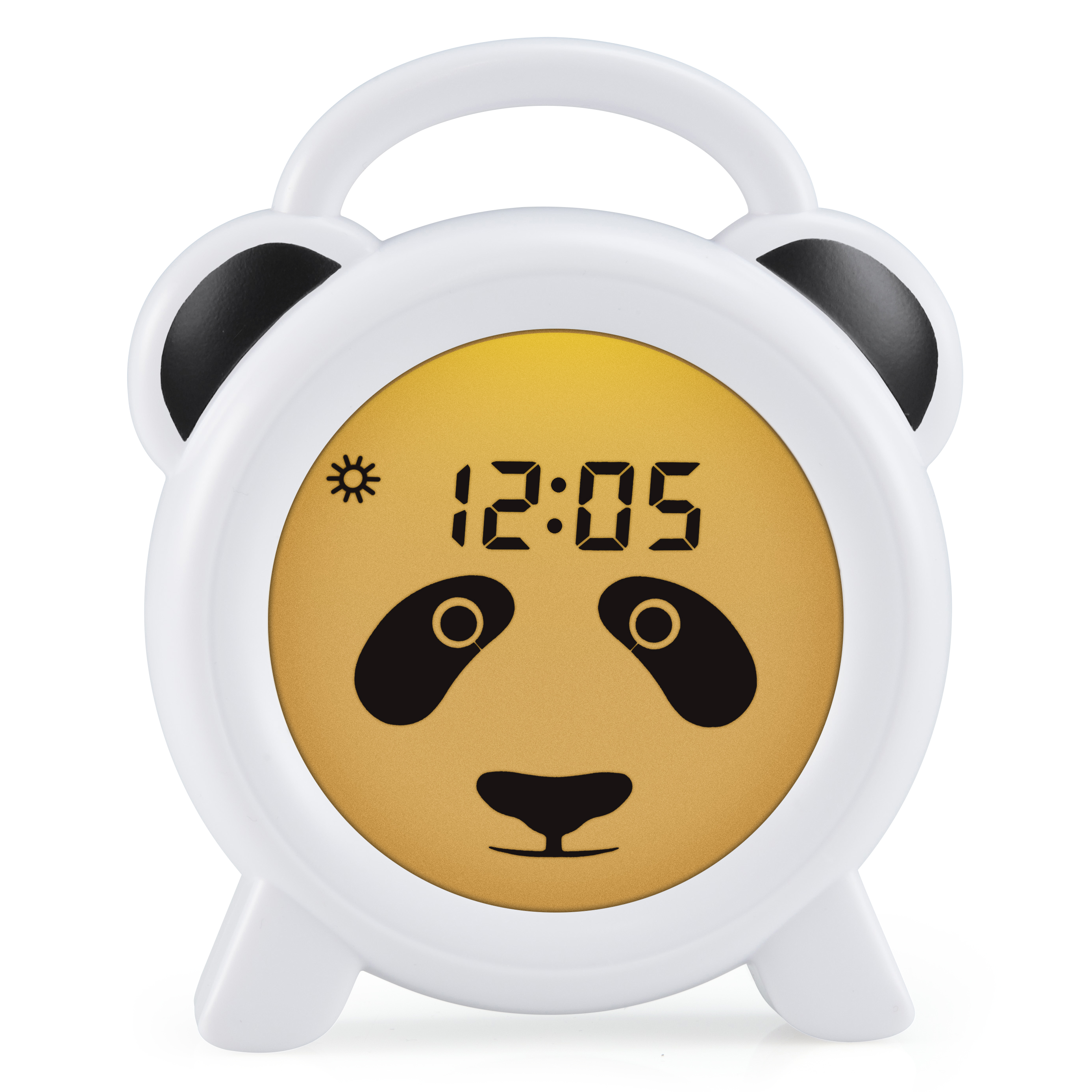 Réveil pédagogique et veilleuse panda