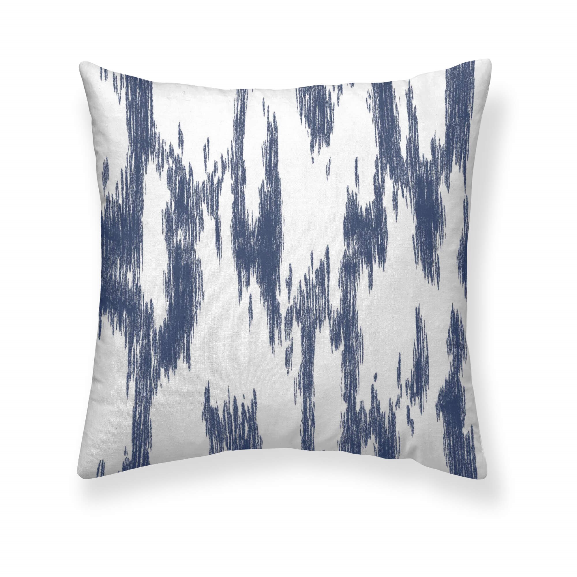 Housse de coussin d'extérieur Bleu et Blanc 45x45