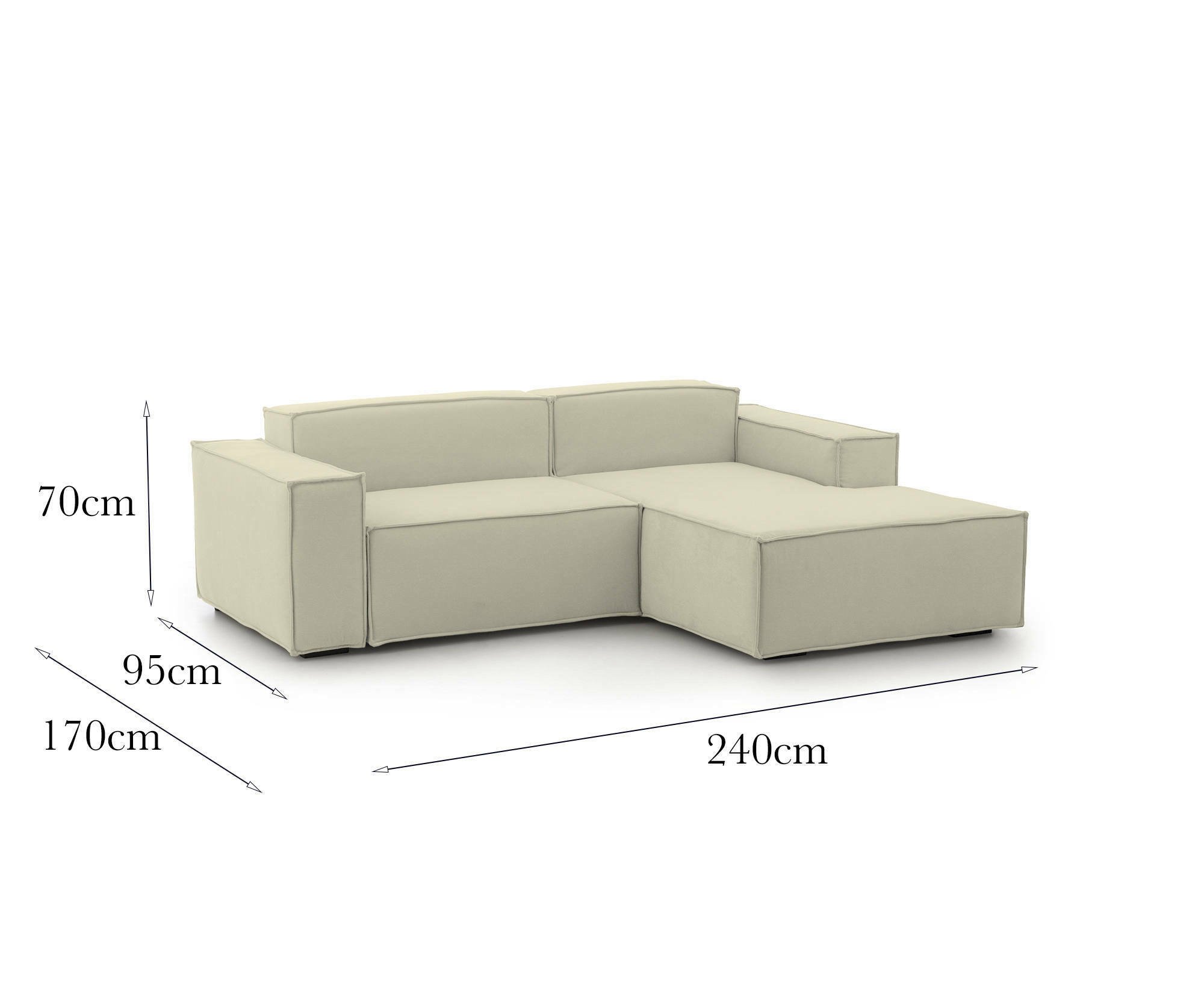 ameli - Canapé convertible Beige - Vue supplémentaire 2