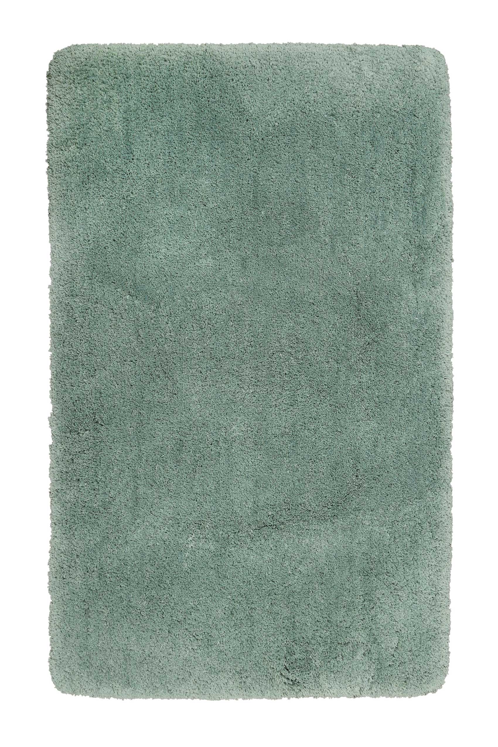 tapis de bain microfibre très doux uni vert sauge 55x65