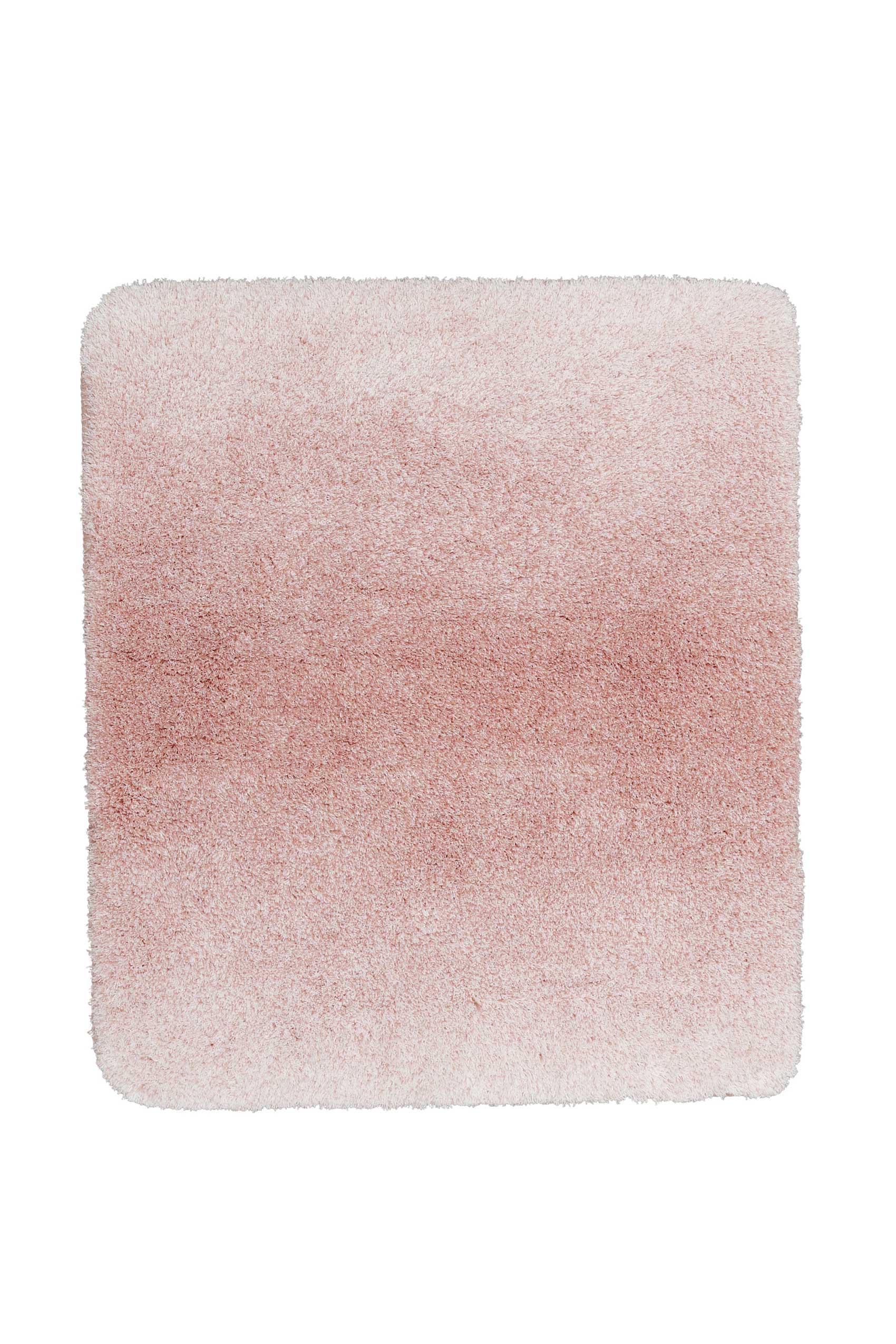 tapis de bain doux dégradé rose 55x65
