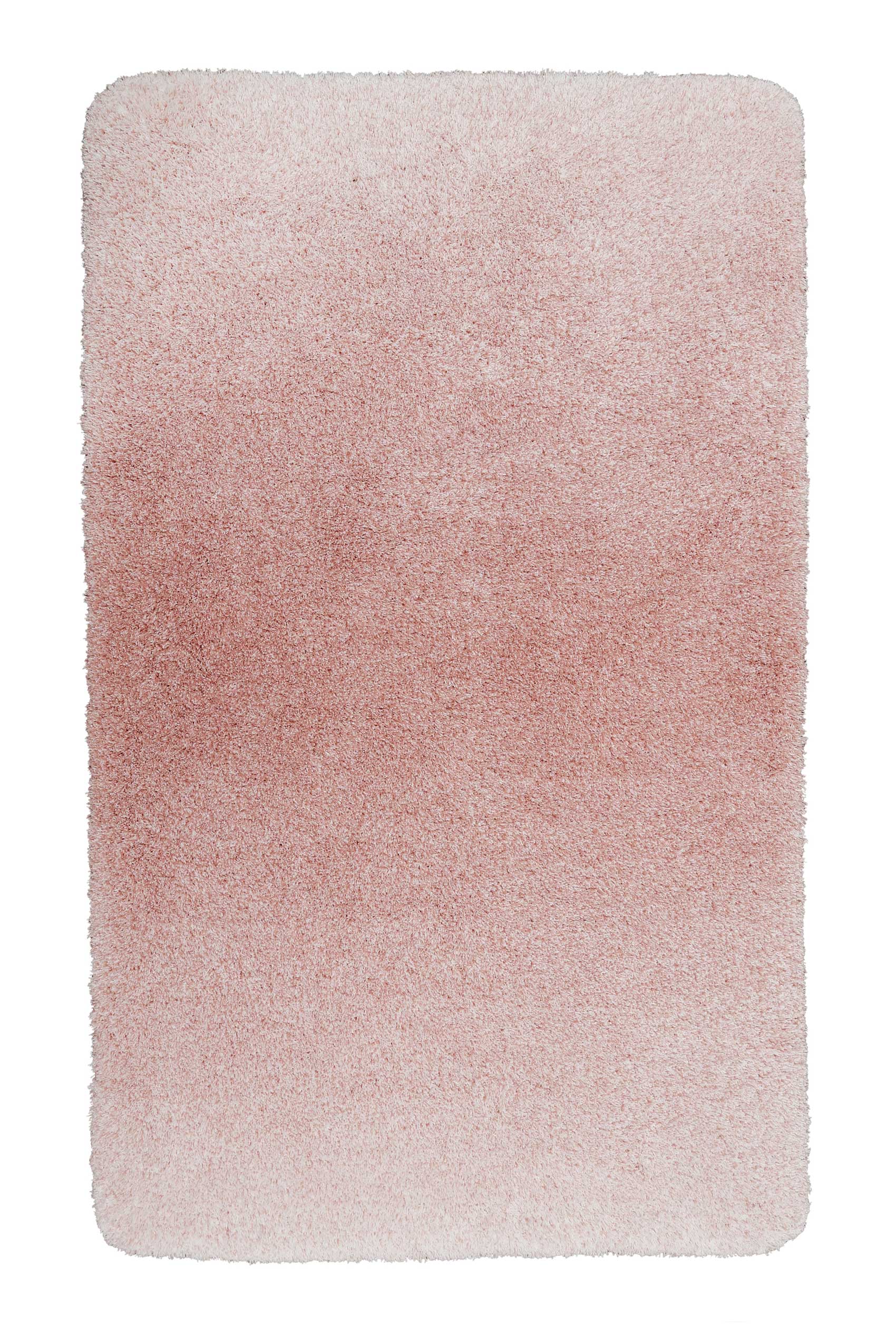 tapis de bain doux dégradé rose 80x150