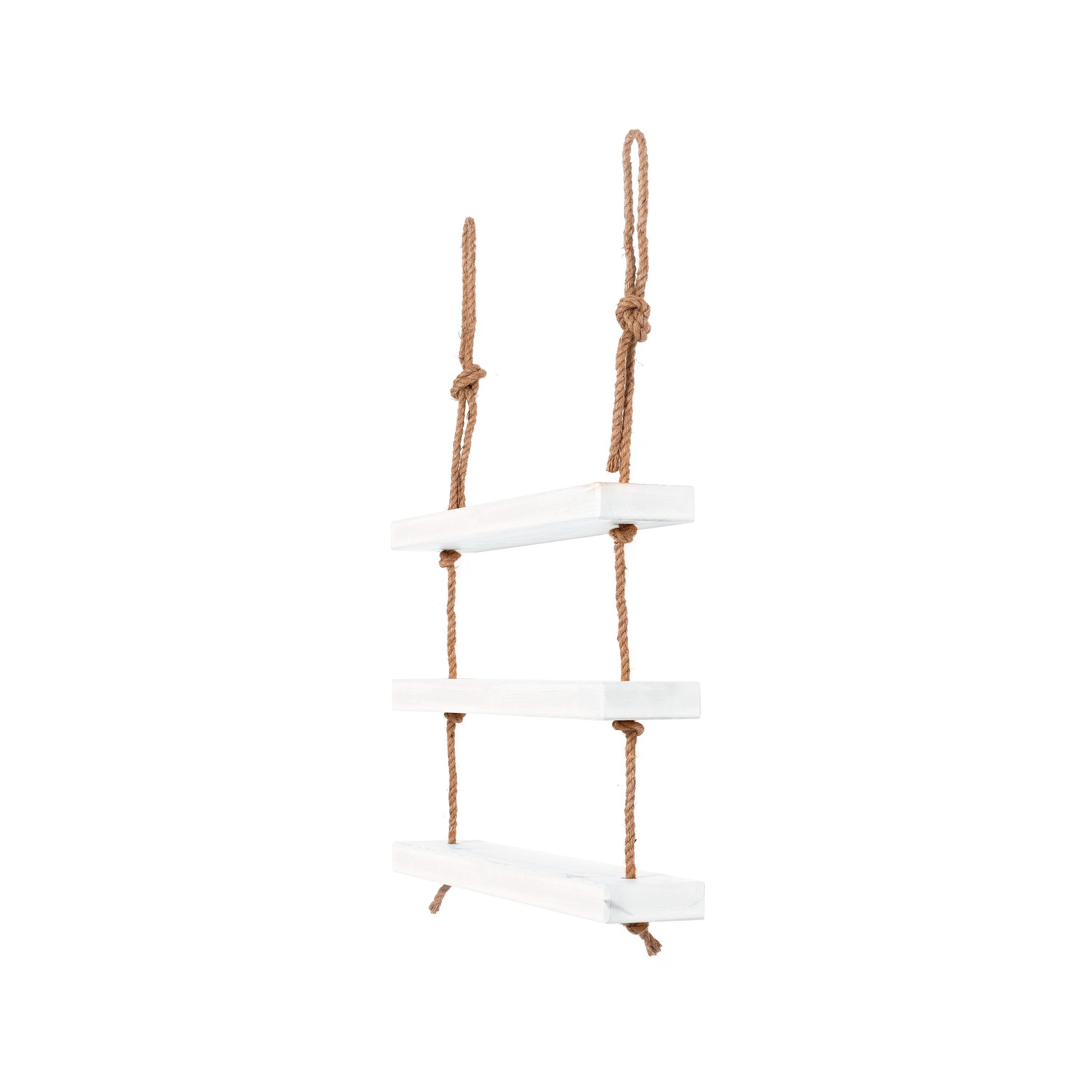 Etagère en bois de couleur blanc 3 étages 70 cm