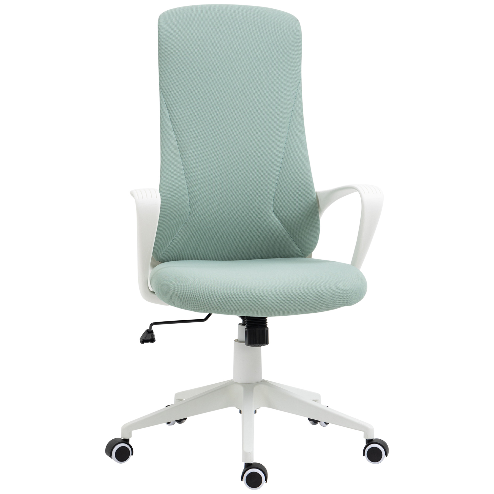 fauteuil de bureau manager ergonomique polyester vert d'eau