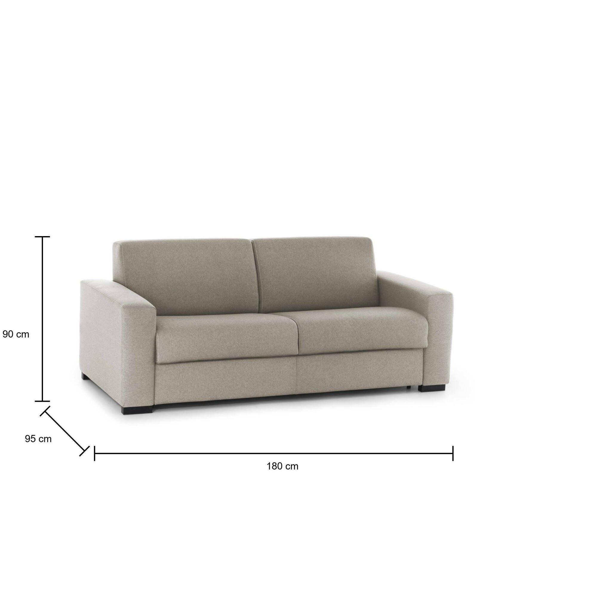 akito - Canapé convertible beige - Vue supplémentaire 2