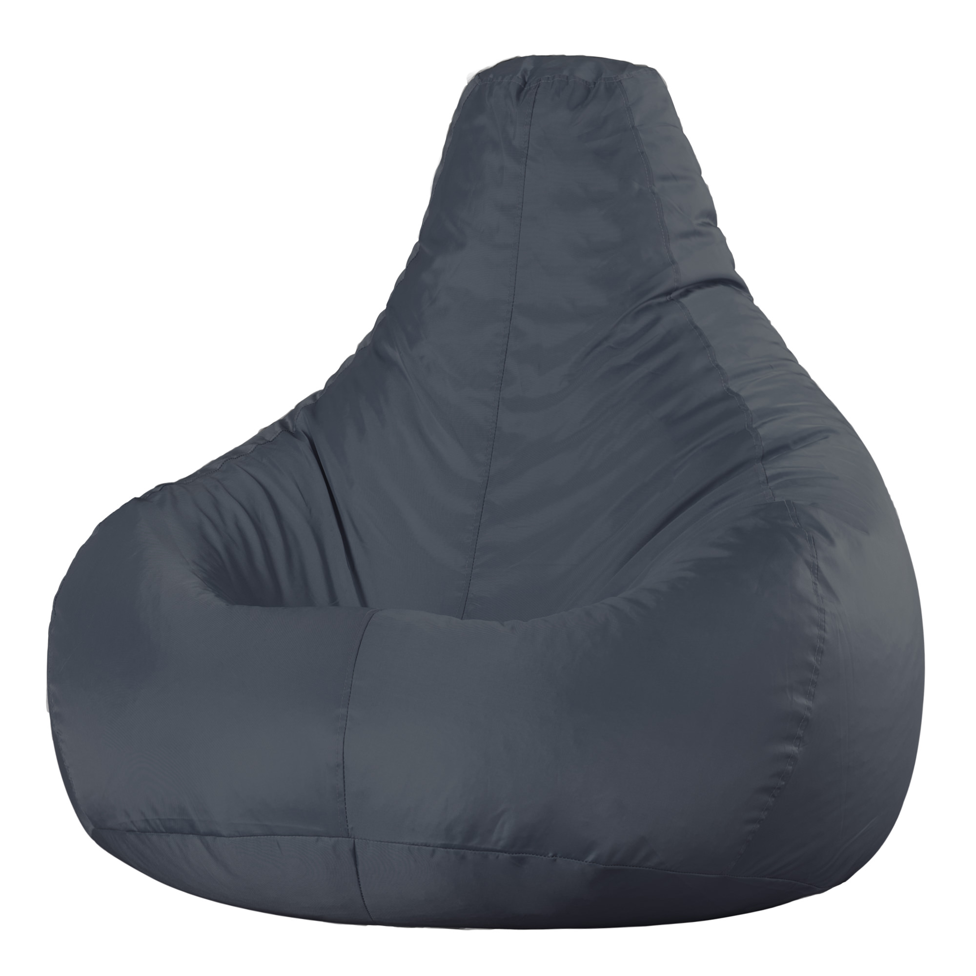 Pouf inclinable extérieur gris anthracite