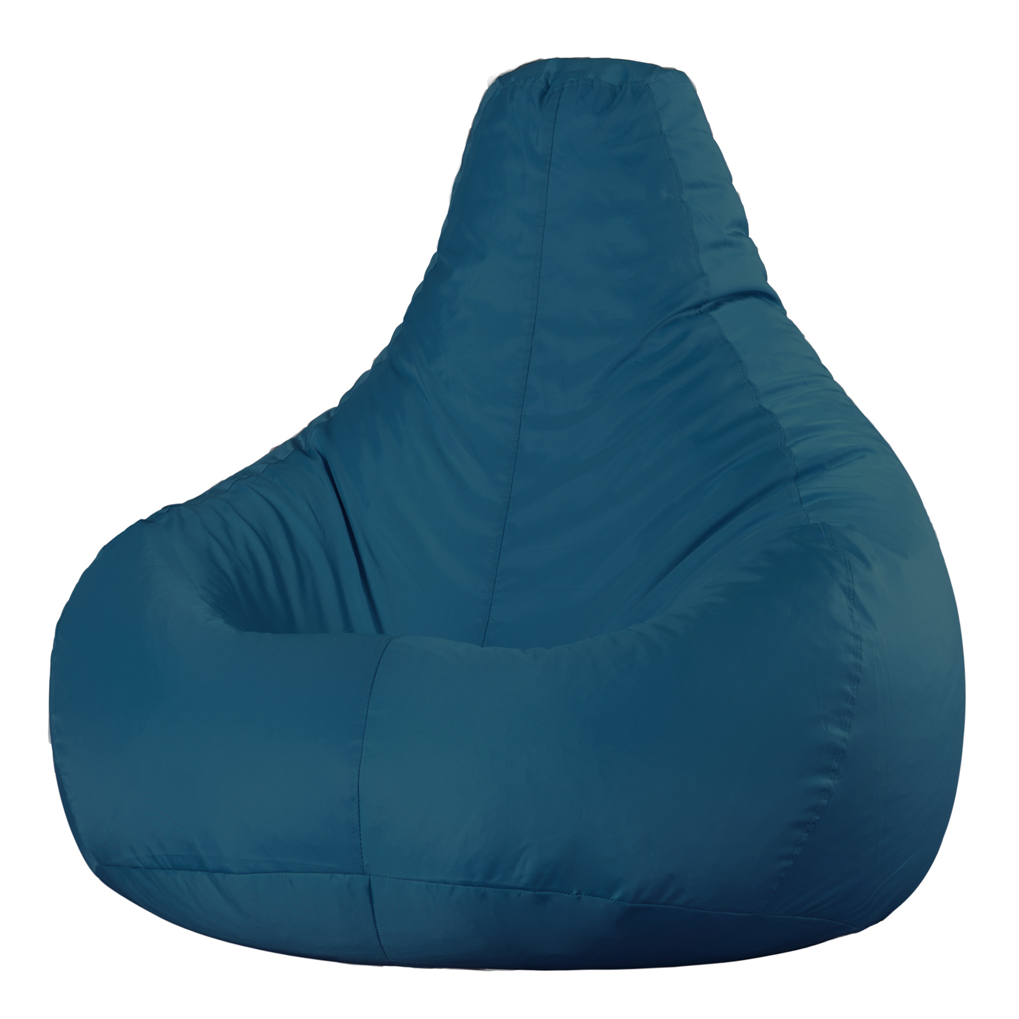 Pouf inclinable extérieur bleu canard