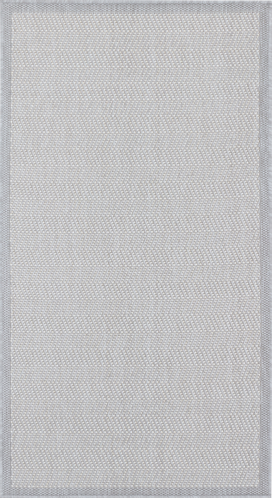 Tapis d'Extérieur/Intérieur Gris/Ivoire 80x150