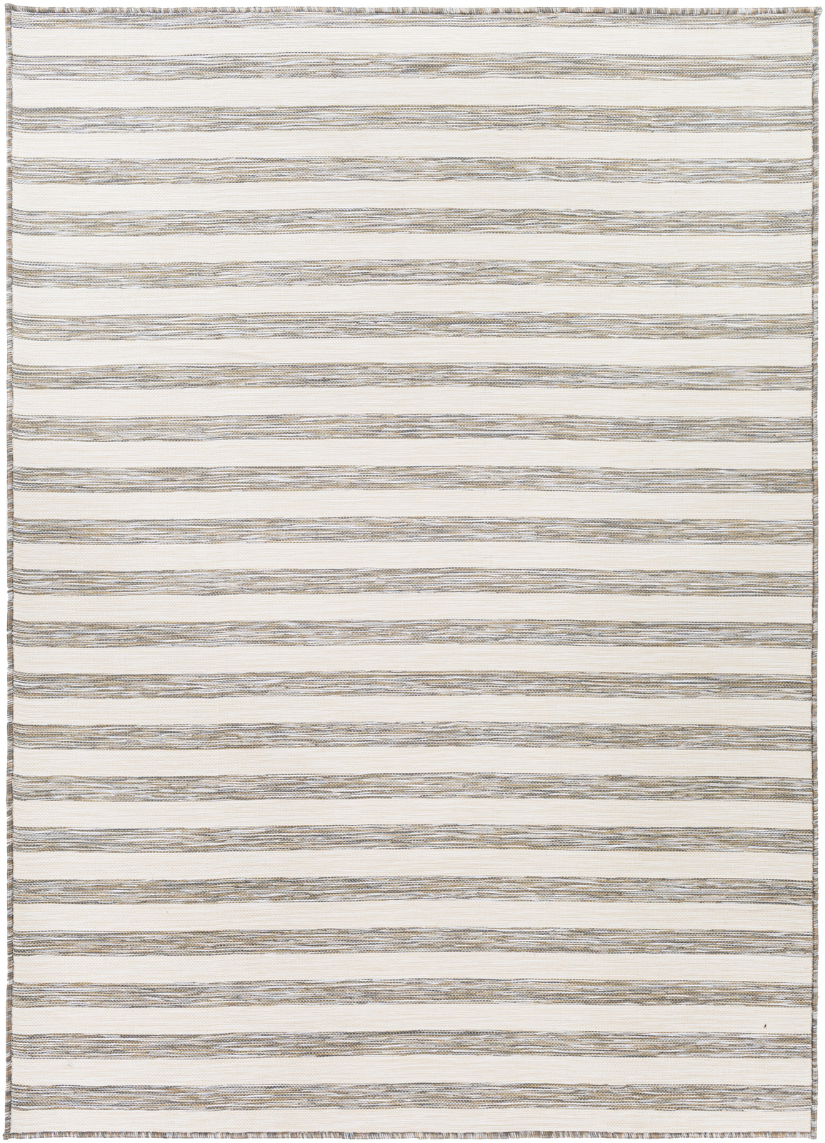 Tapis d'Extérieur/Intérieur Rayé Beige/Ivoire 200x275